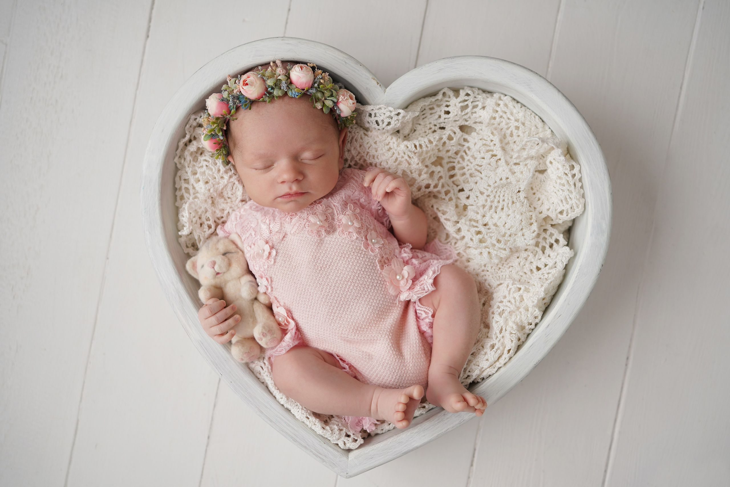 Новорождённые девочки. Детский фотограф и фотограф новорожденных в Калининград Оксана Иваний