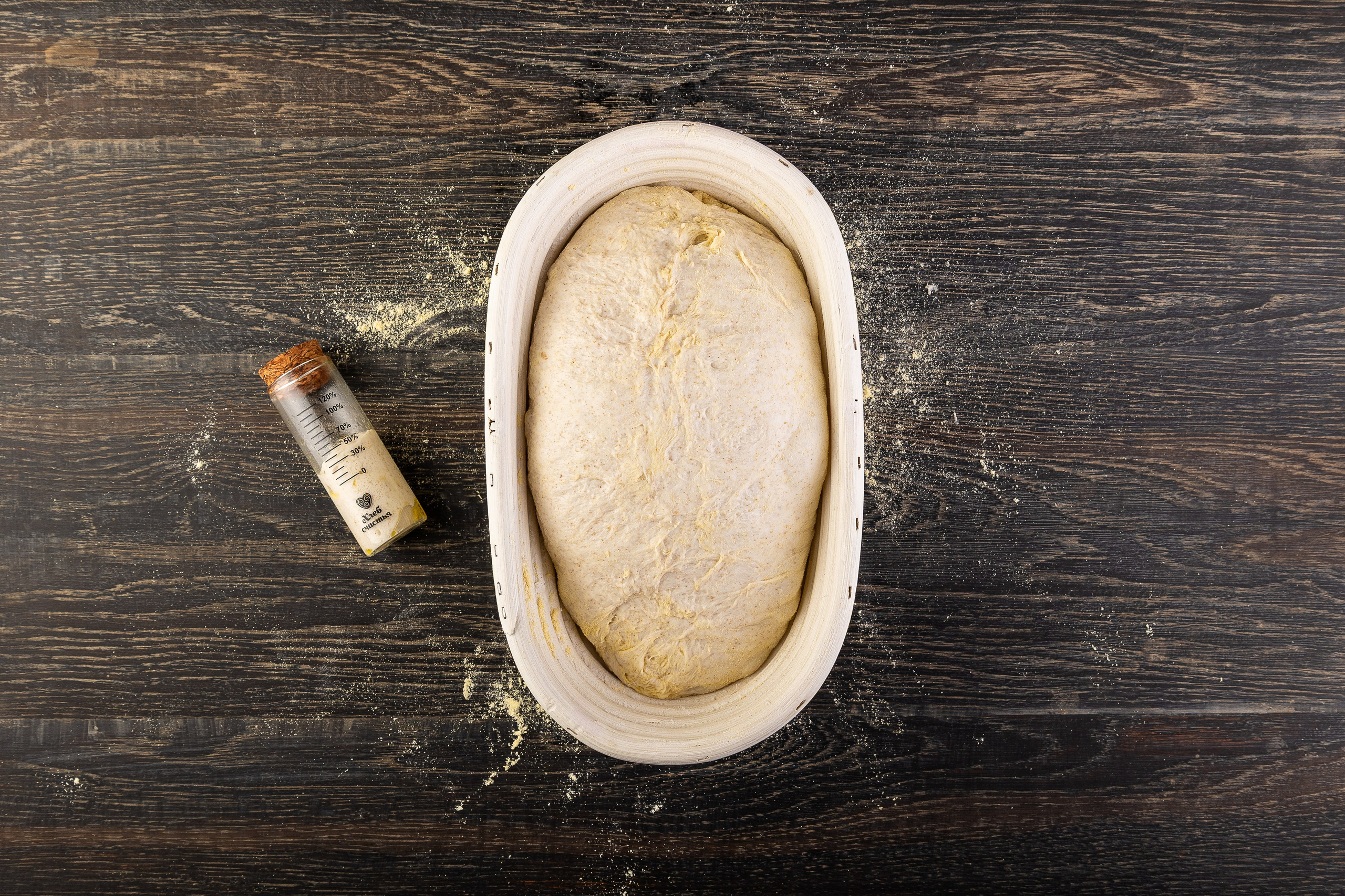 Съемка хлебной закваски для маркетплейс. Предметный и фуд-фотограф Лариса Андреева г. Набережные Челны