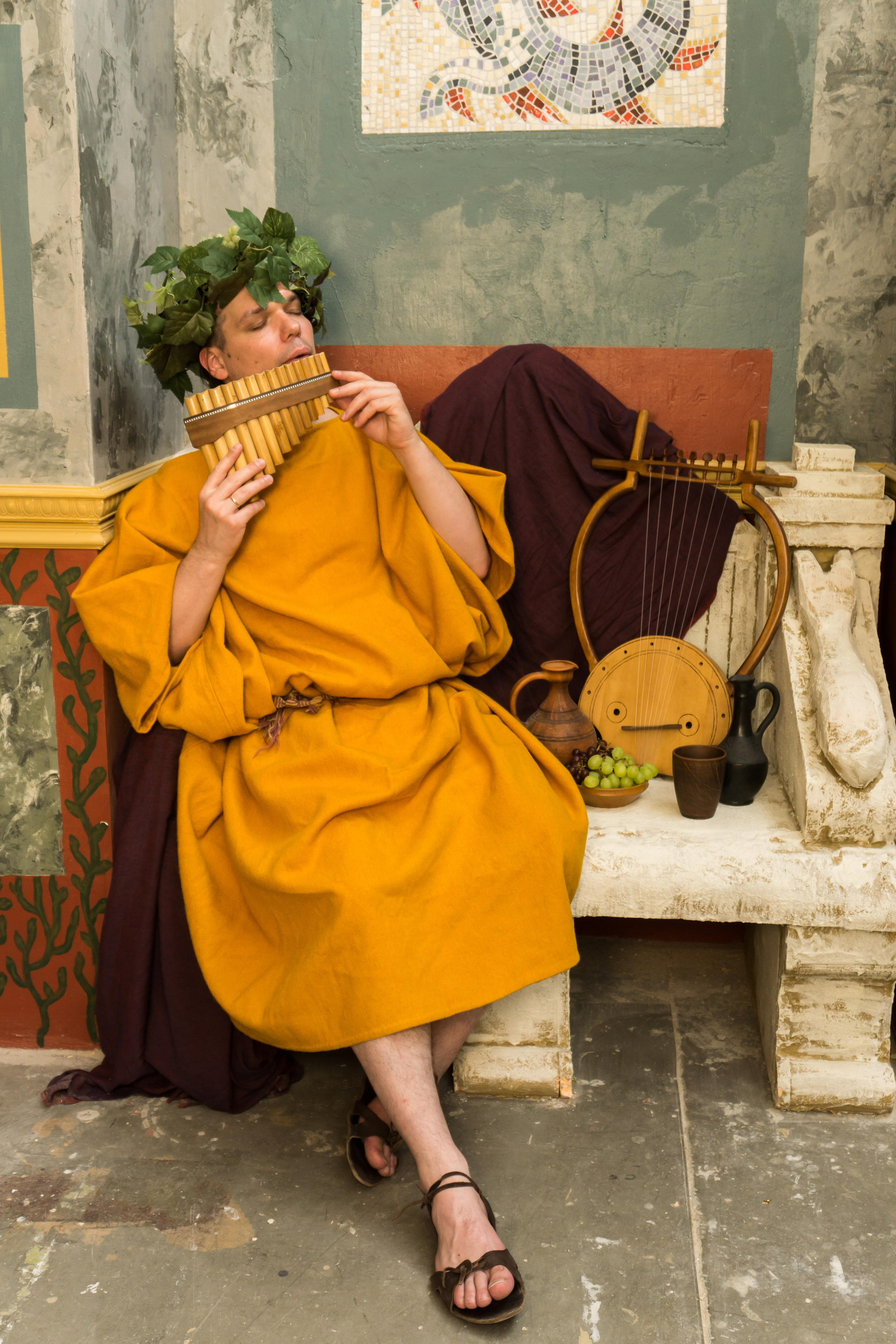 Греческие постановочные кадры. Фотограф