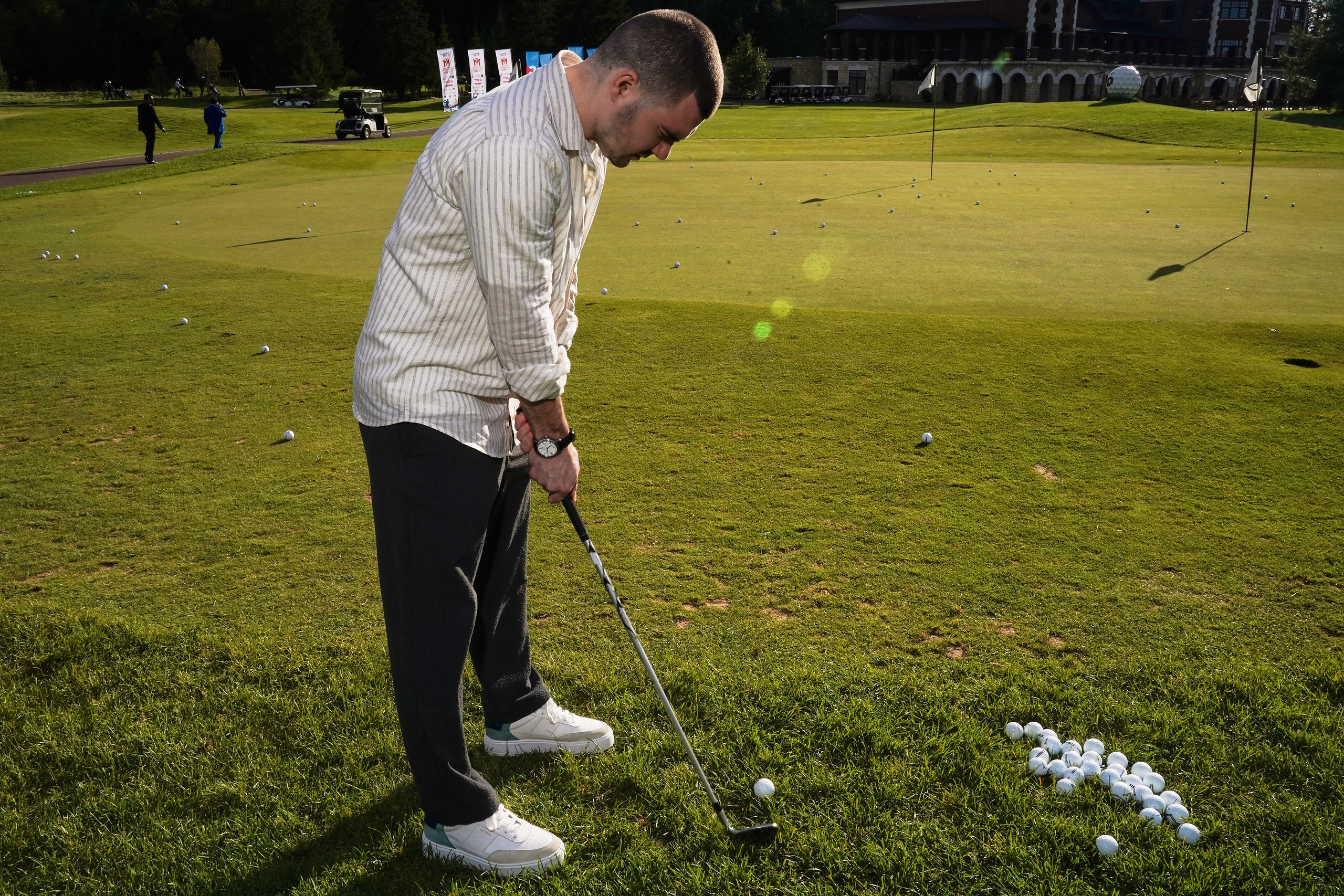 Гольф Пестово X OLIMBET. Фотограф