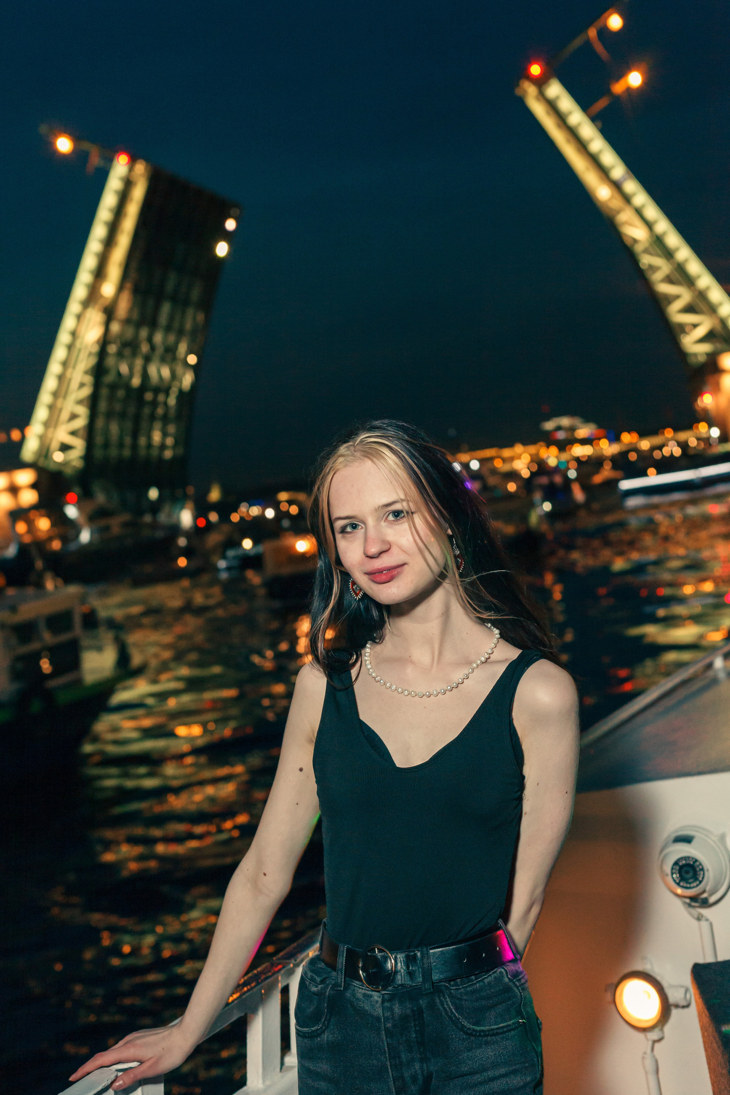 Мосты в лучах ночи. Фотограф в Санкт — Петербурге Валерий Гаухман