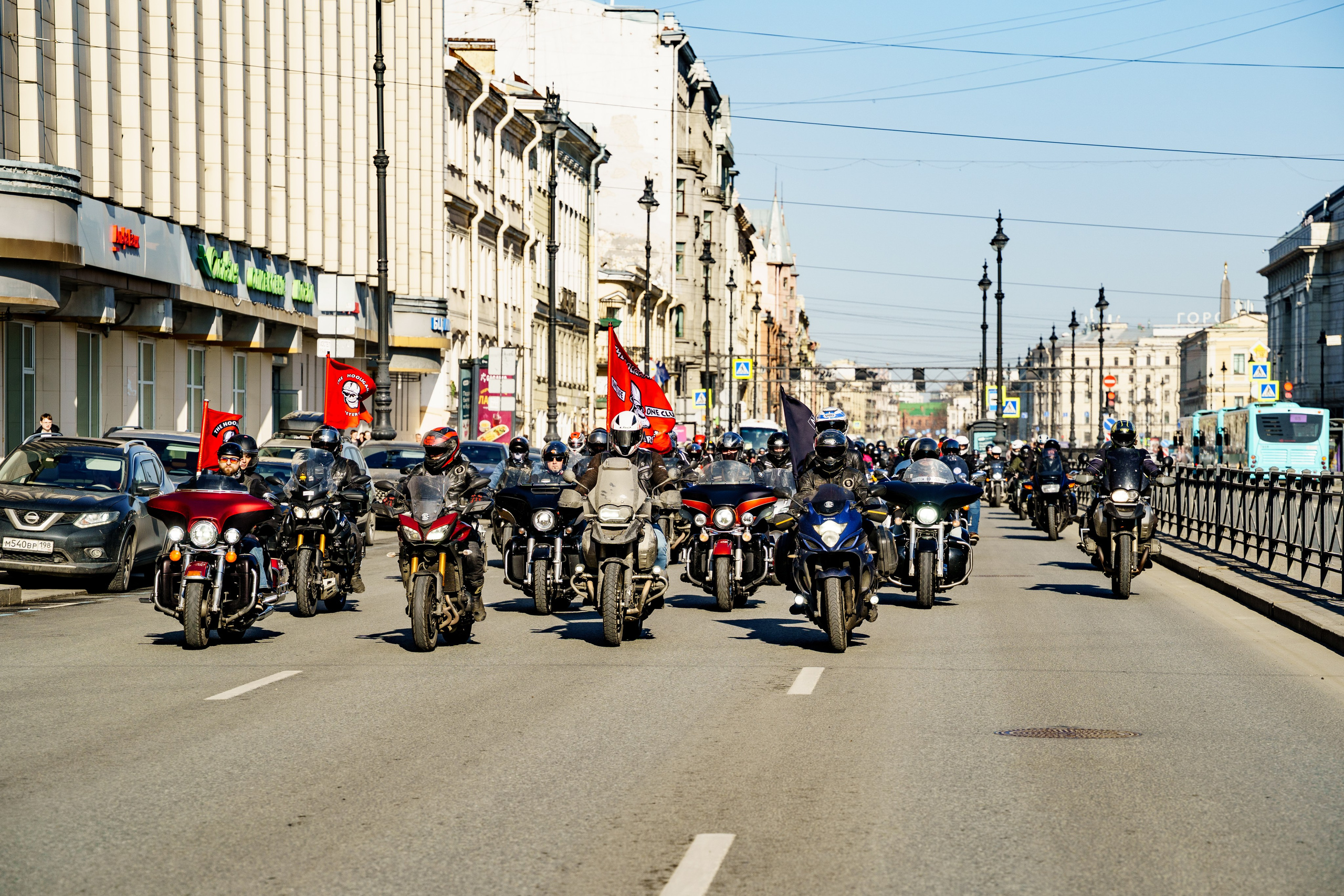 Прохват мотоклуба Norman Riders ч.1. Концертный и репортажный фотограф в Санкт-Петербурге Слава Пахомов