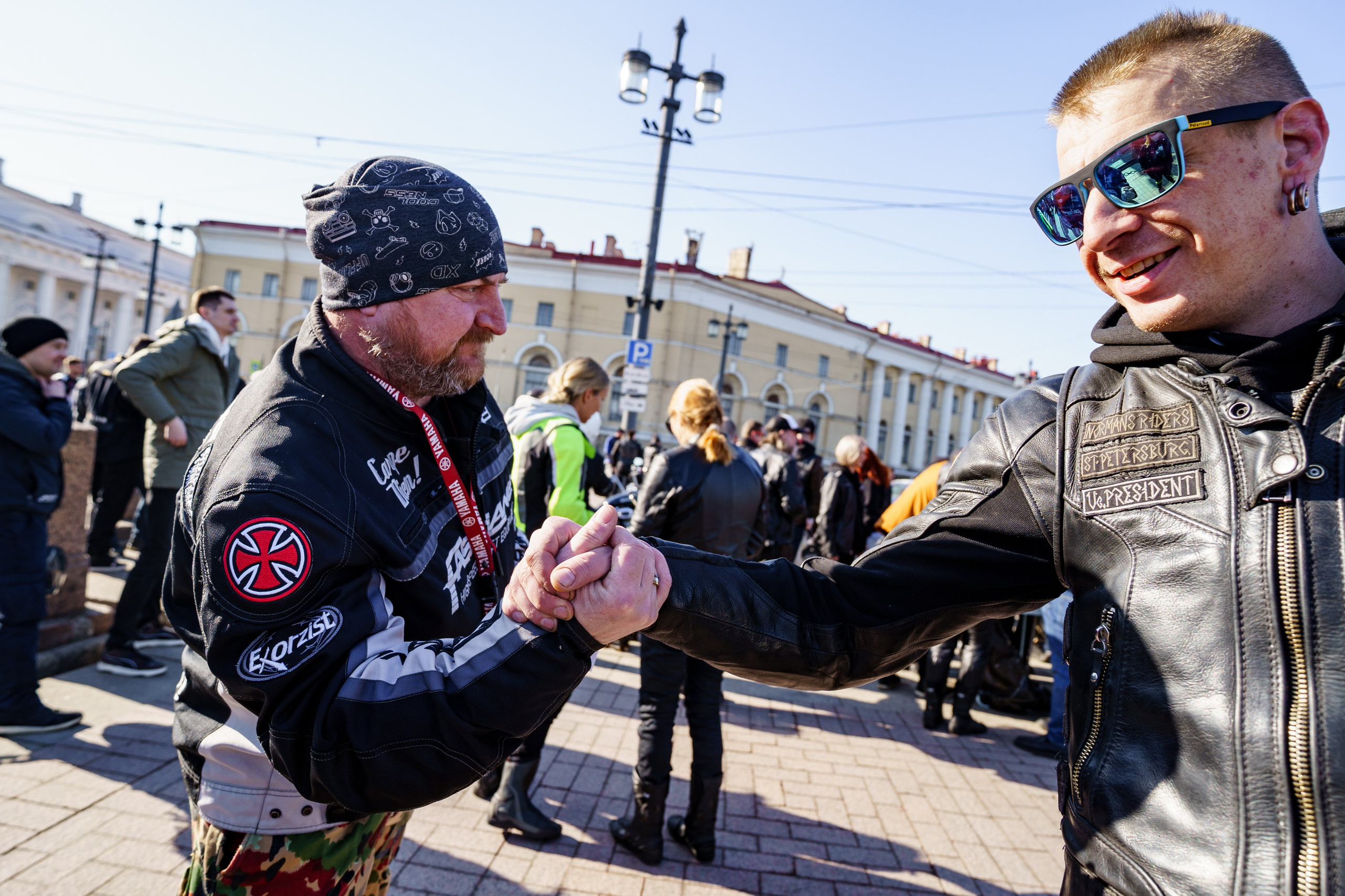 Прохват мотоклуба Norman Riders ч.1. Концертный и репортажный фотограф в Санкт-Петербурге Слава Пахомов