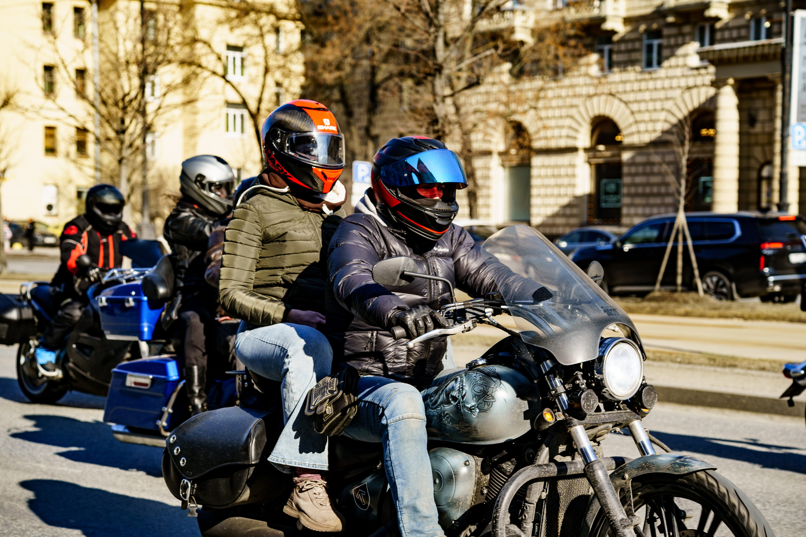 Прохват мотоклуба Norman Riders ч.1. Концертный и репортажный фотограф в Санкт-Петербурге Слава Пахомов