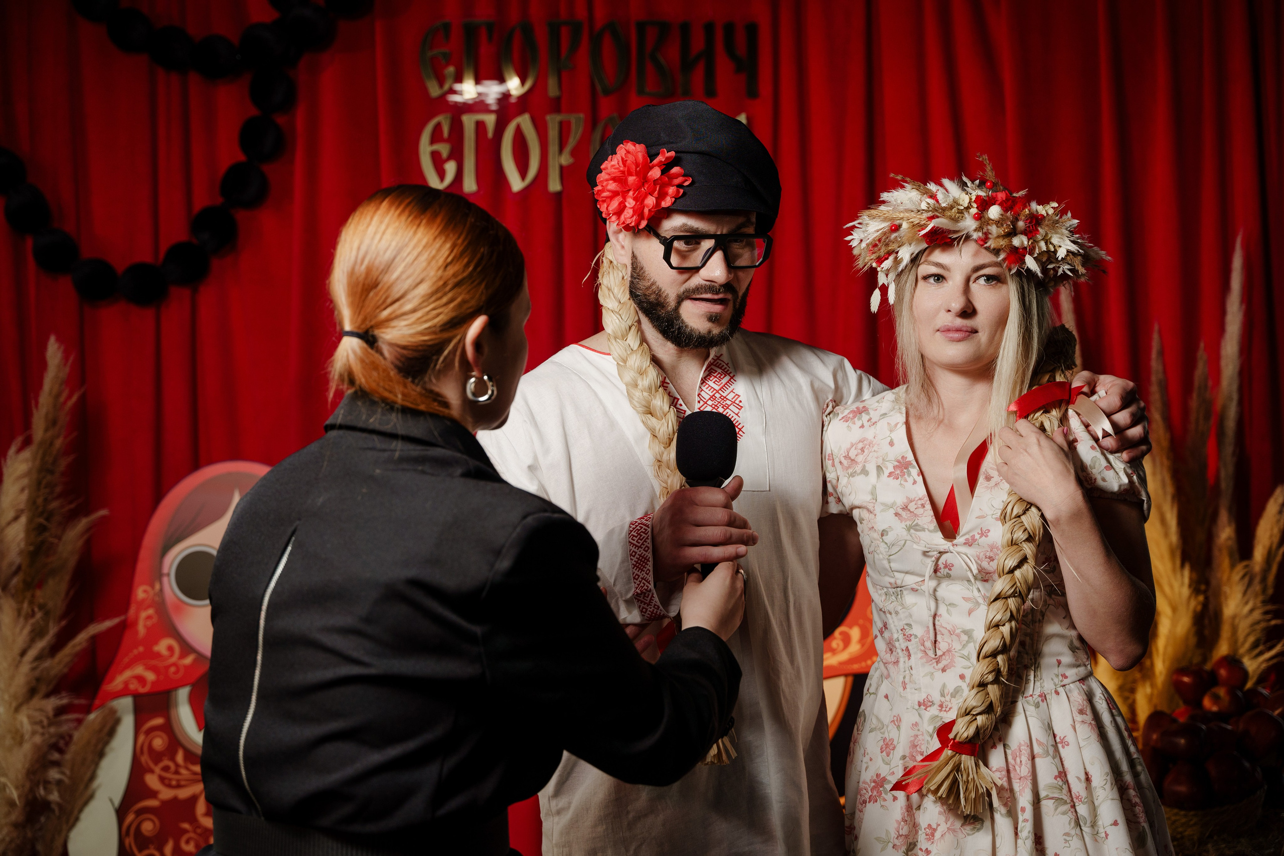 Гендер пати в славянском стиле. Репортажный фотограф в Москве Саша Дружинина