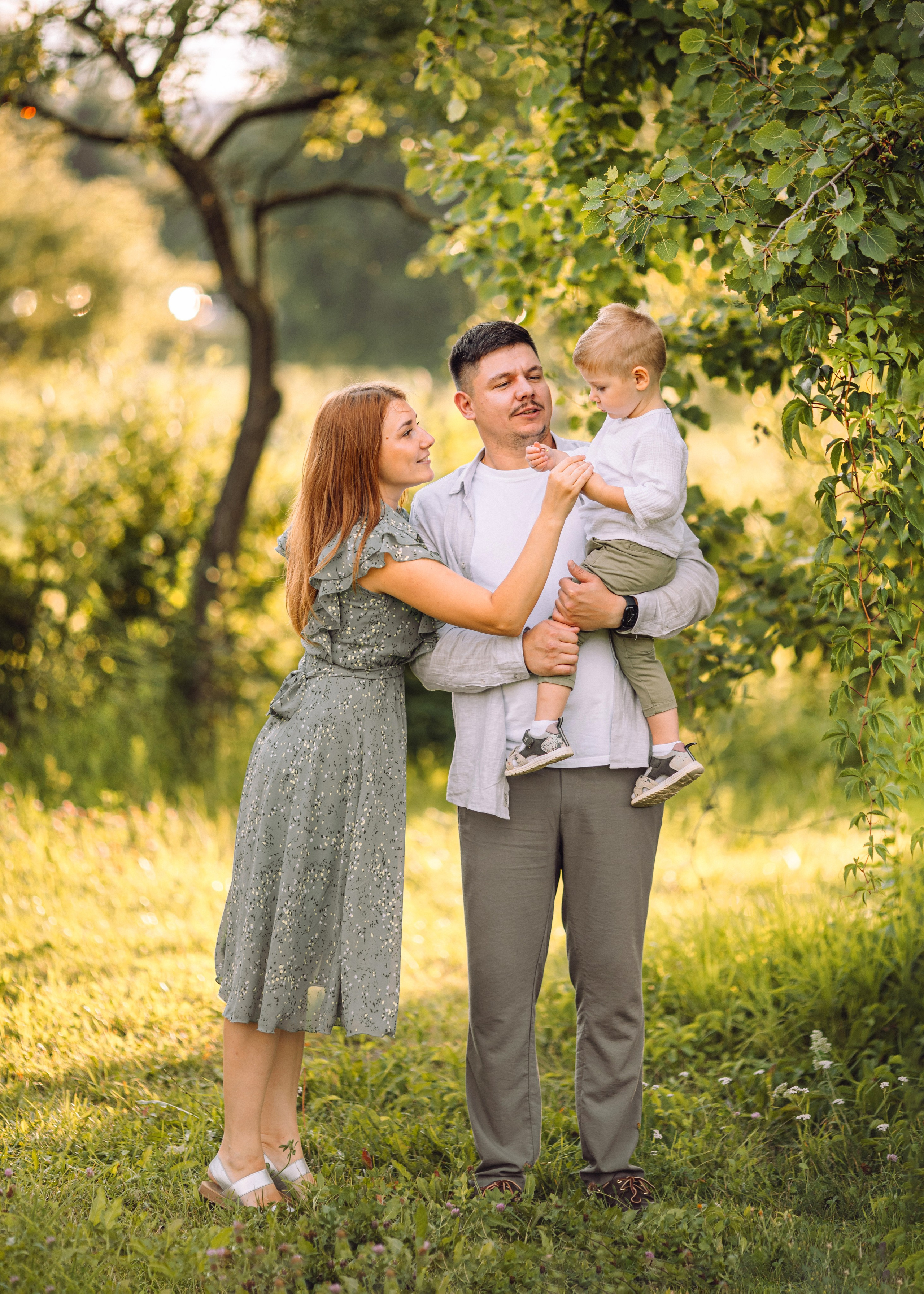 Полина, Николай и Андрюша. Семейный фотограф В Москве Александра Дейкун
