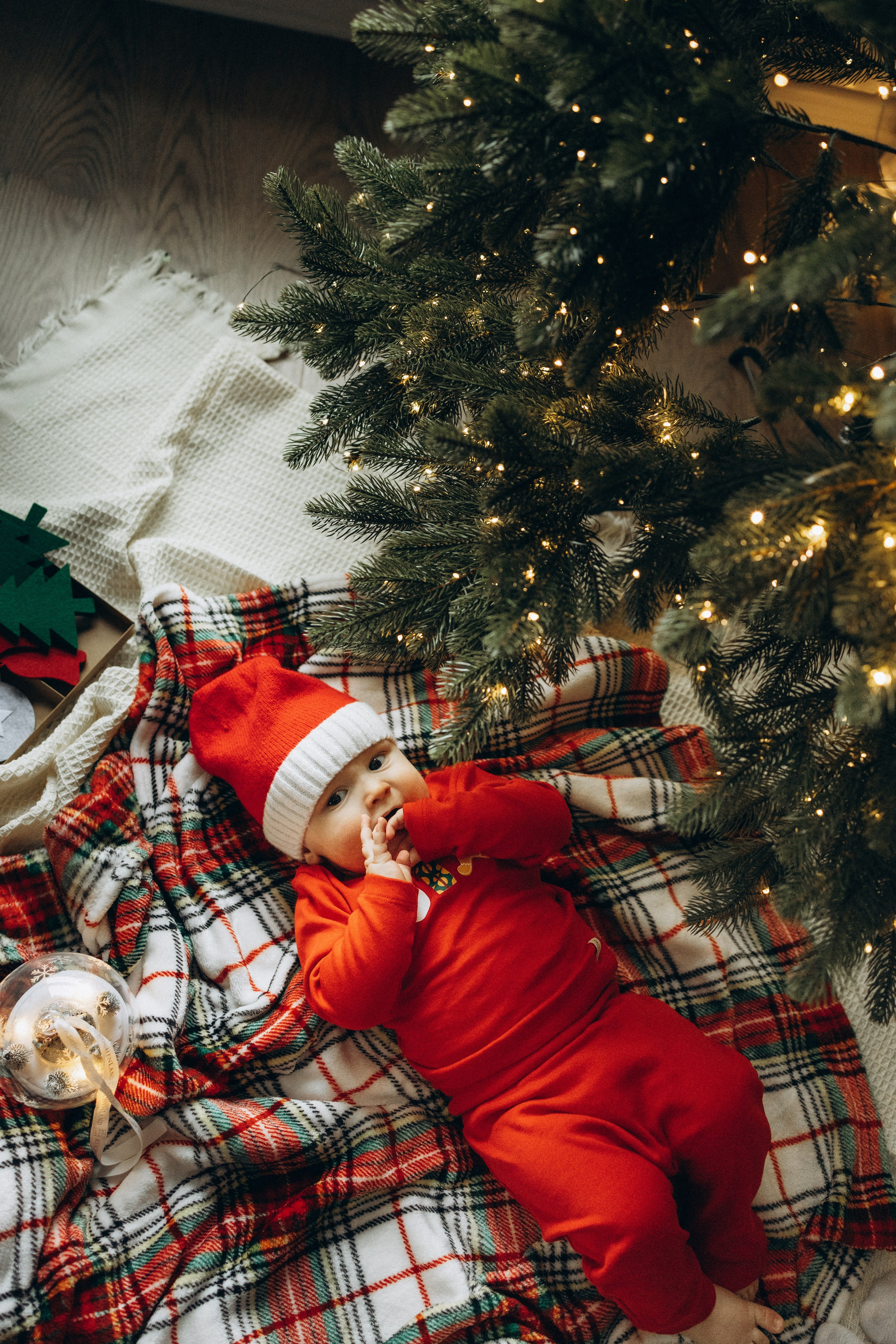 Первый Новый год Андрюши. Фотограф lifestylе в Москве Пшеничная Анастасия