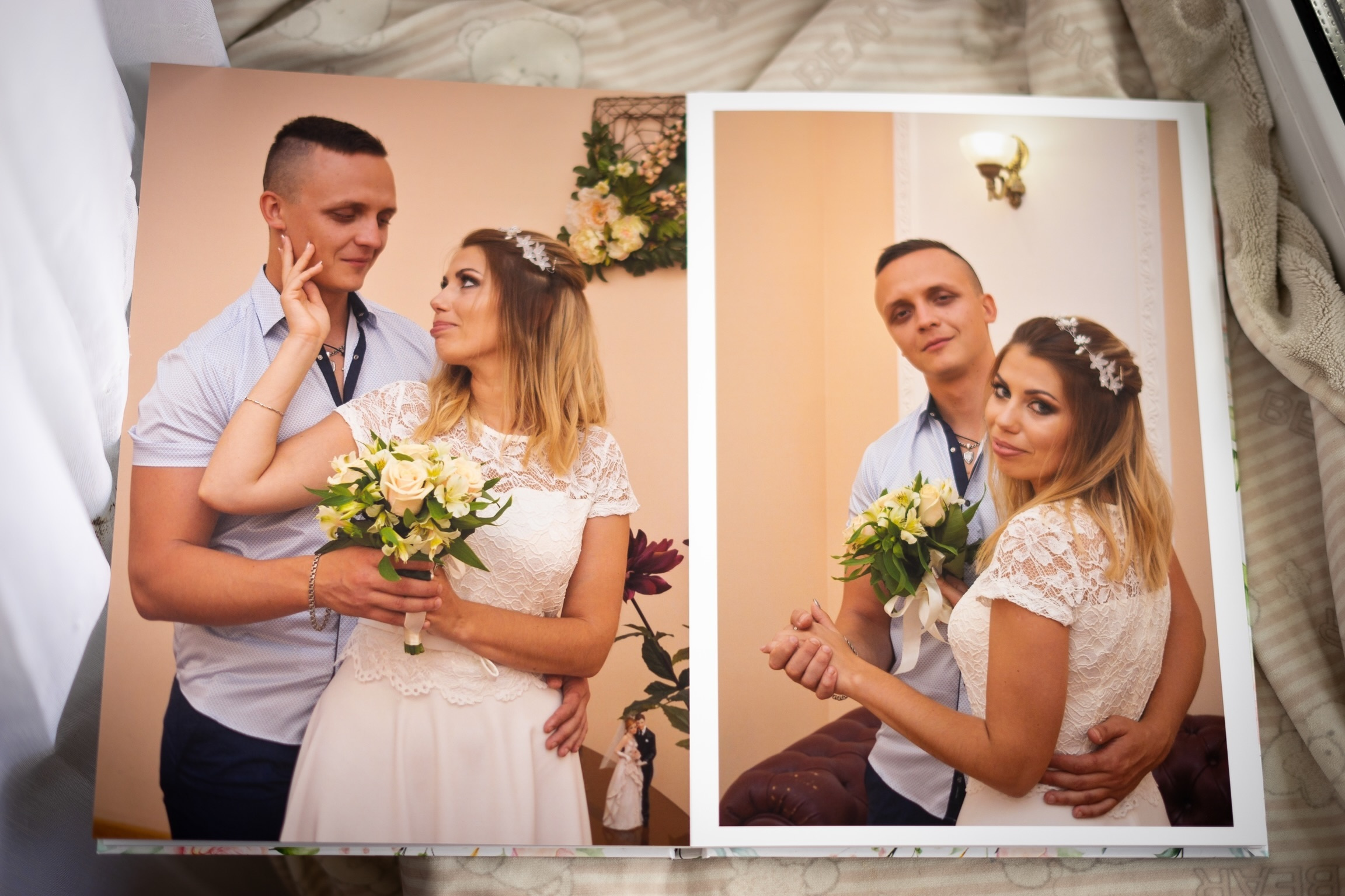Этапы создания свадебной фотокниги. Фотограф Юлия Андриянова Саратов Москва
