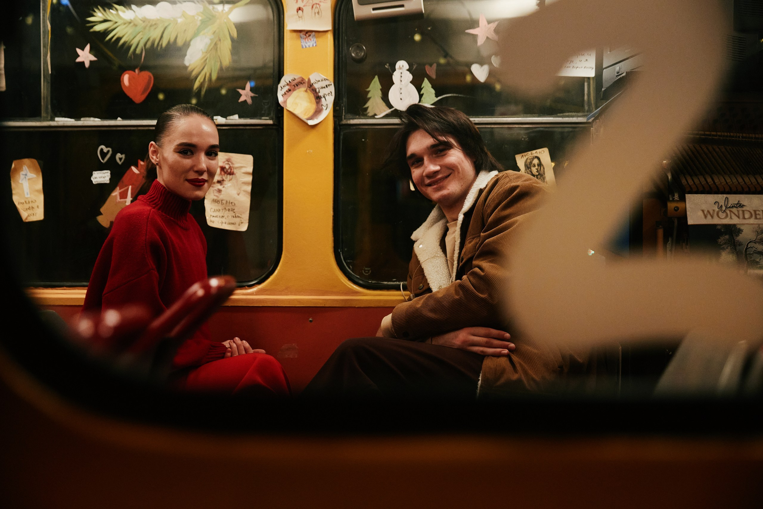 Новогодний трамвай 2026. Свадебный репортажный фотограф краснодар максим дремов дрёмов фотосессия студия цена