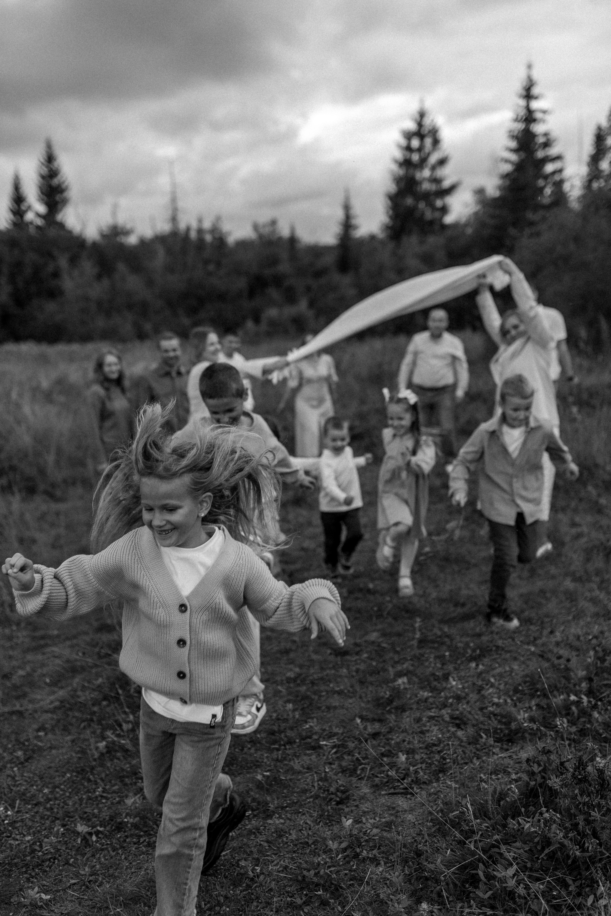 Большая семейная съемка. Семейный фотограф в Москве Екатерина Север