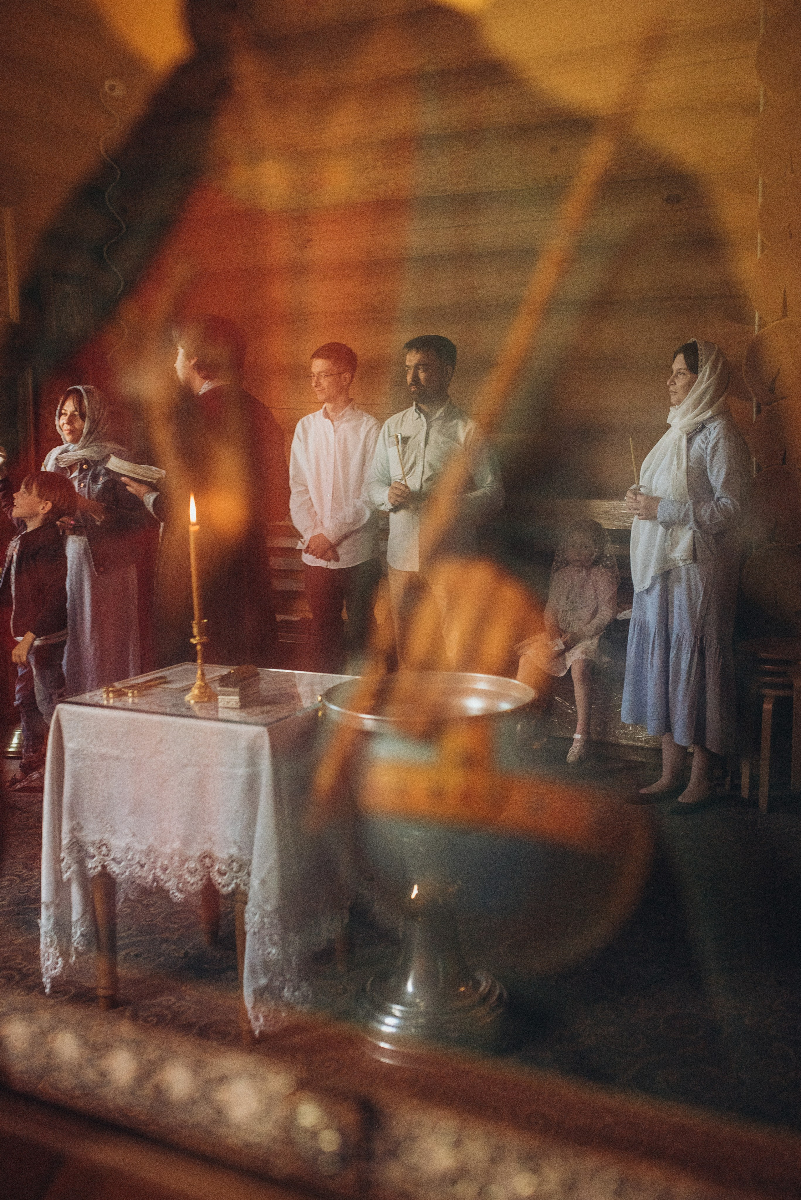 Таинство Крещения Всеволода. Семейный фотограф в Москве Екатерина Север