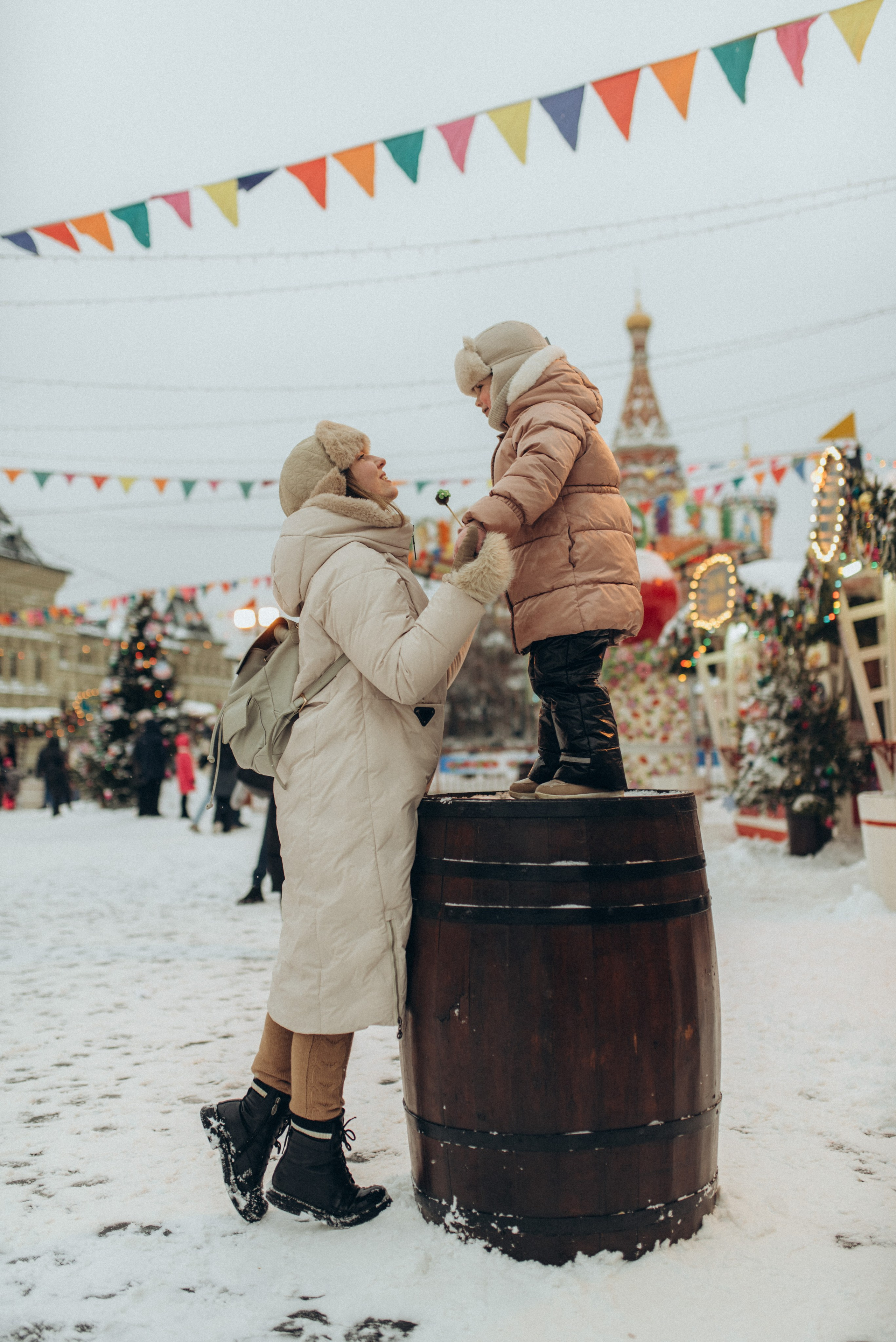 Новогодняя ярмарка. Семейный фотограф в Москве Екатерина Север