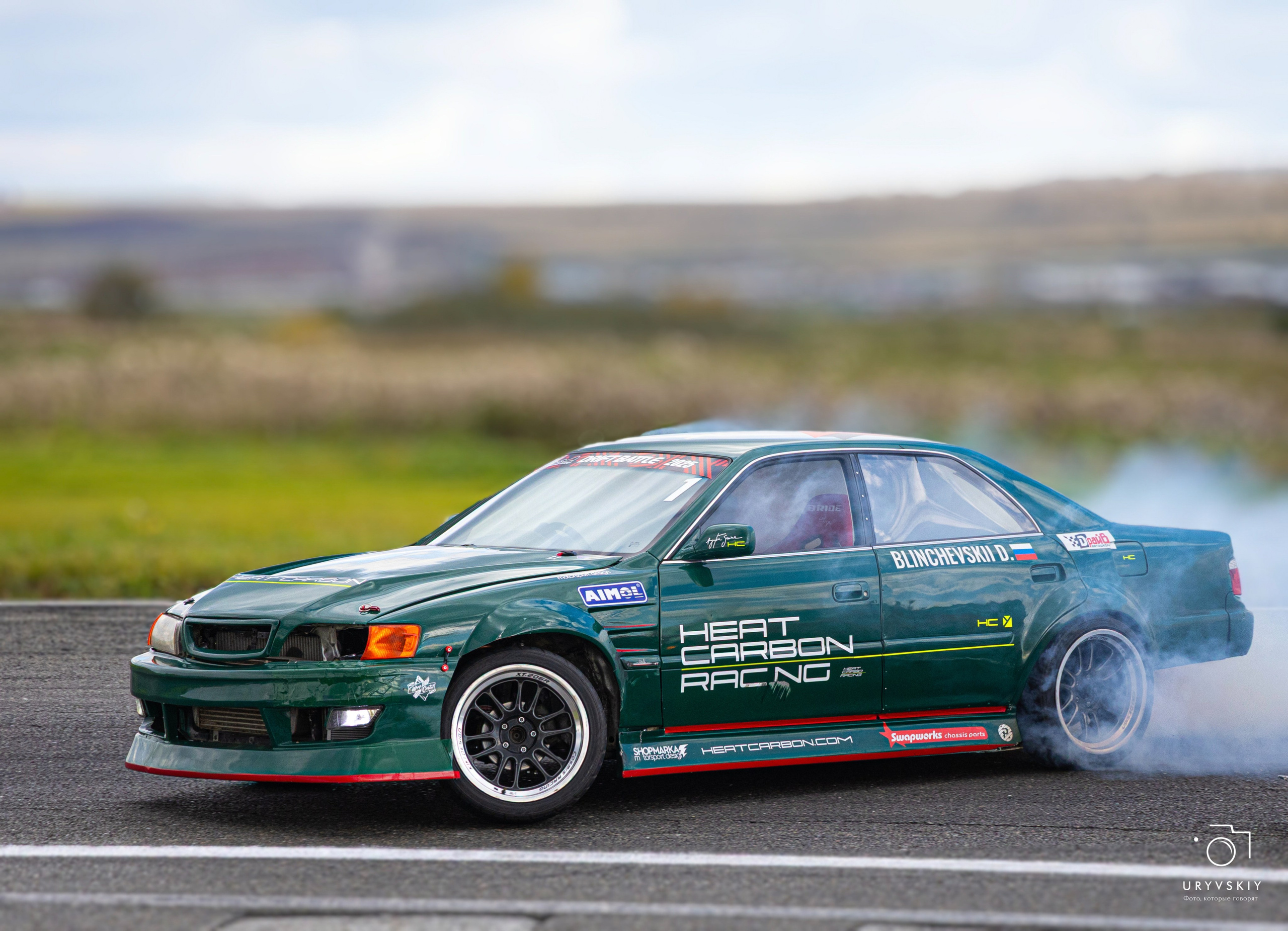 Красное кольцо. Дрифт баттл. Игорь Урывский. Фотограф Красноярск