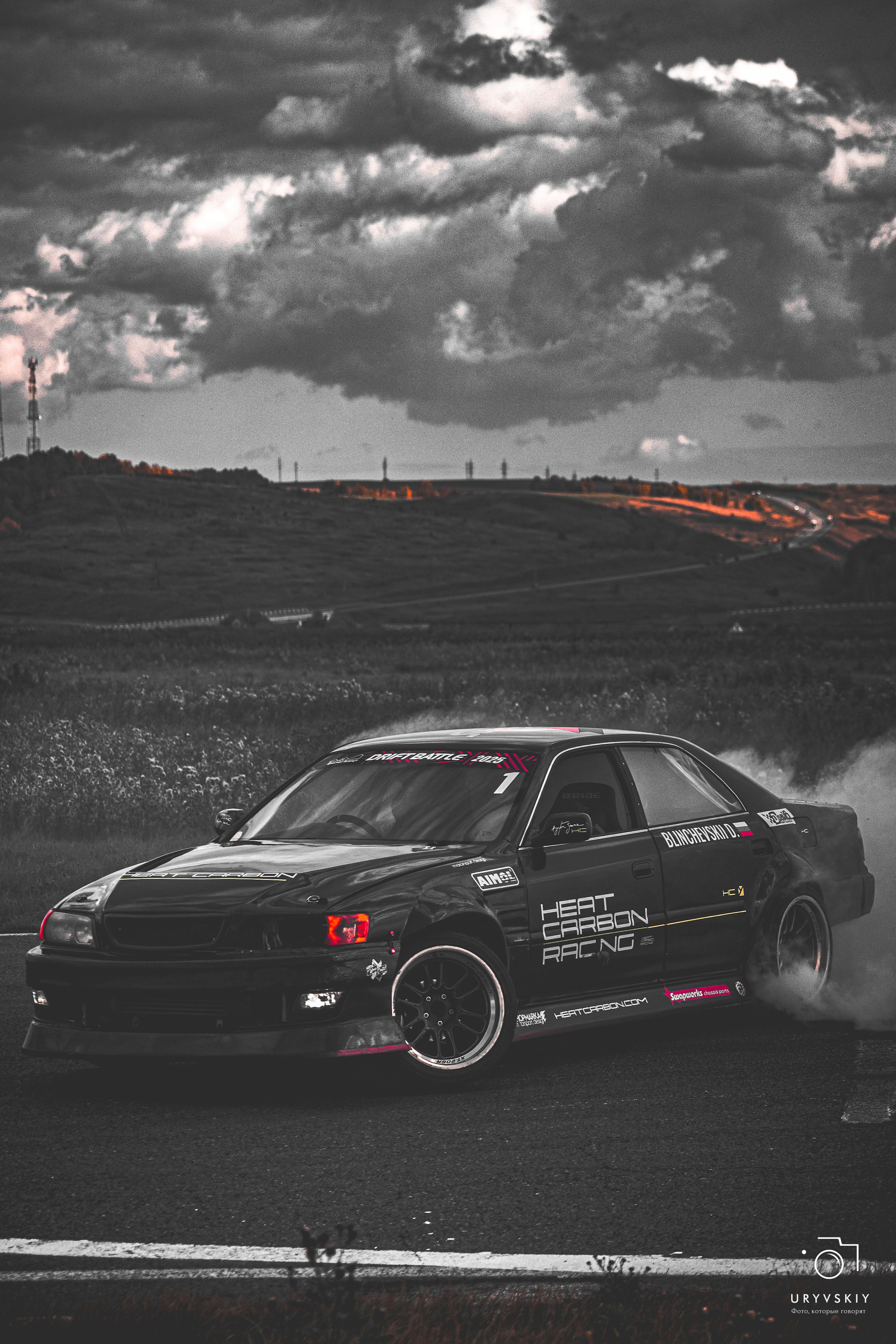 Красное кольцо. Дрифт баттл. Игорь Урывский. Фотограф Красноярск