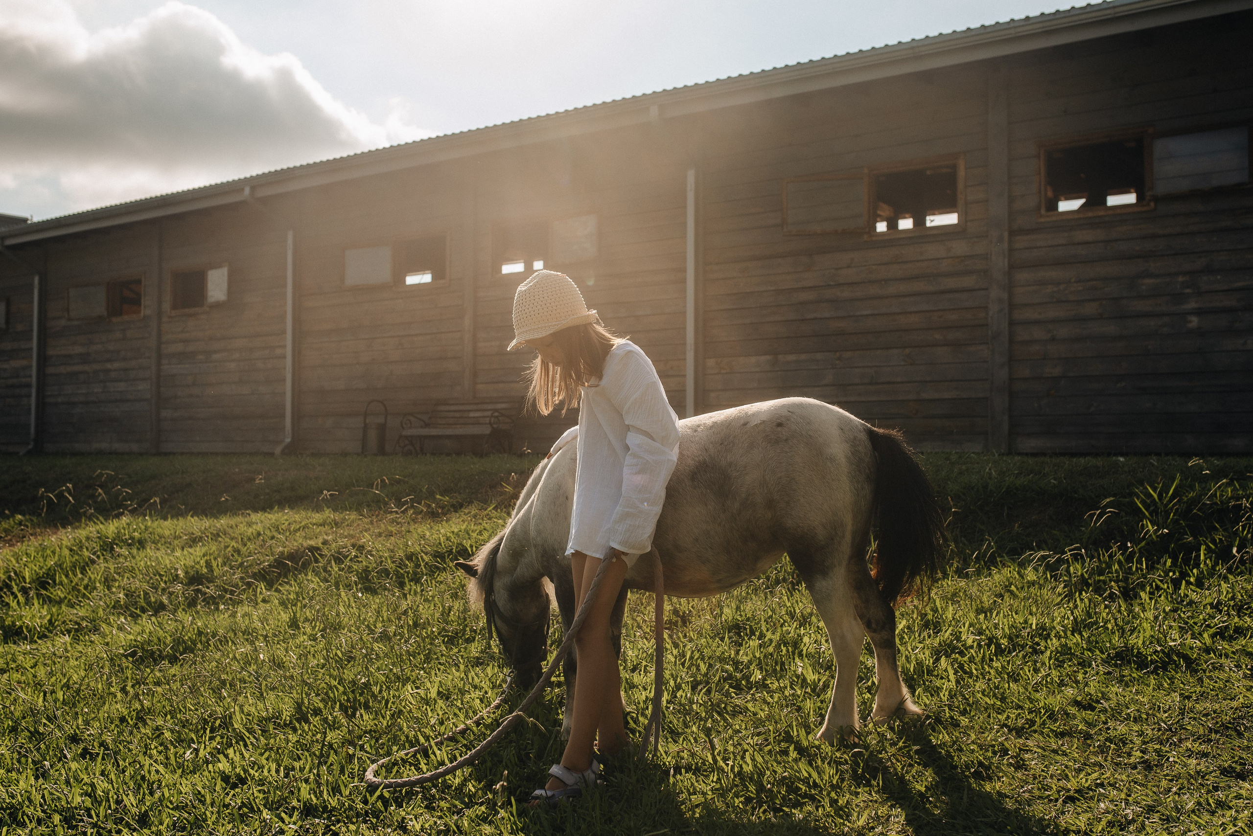 На ферме. Семейная фотосессия в Новосибирске от фотографа Ольги Коваль