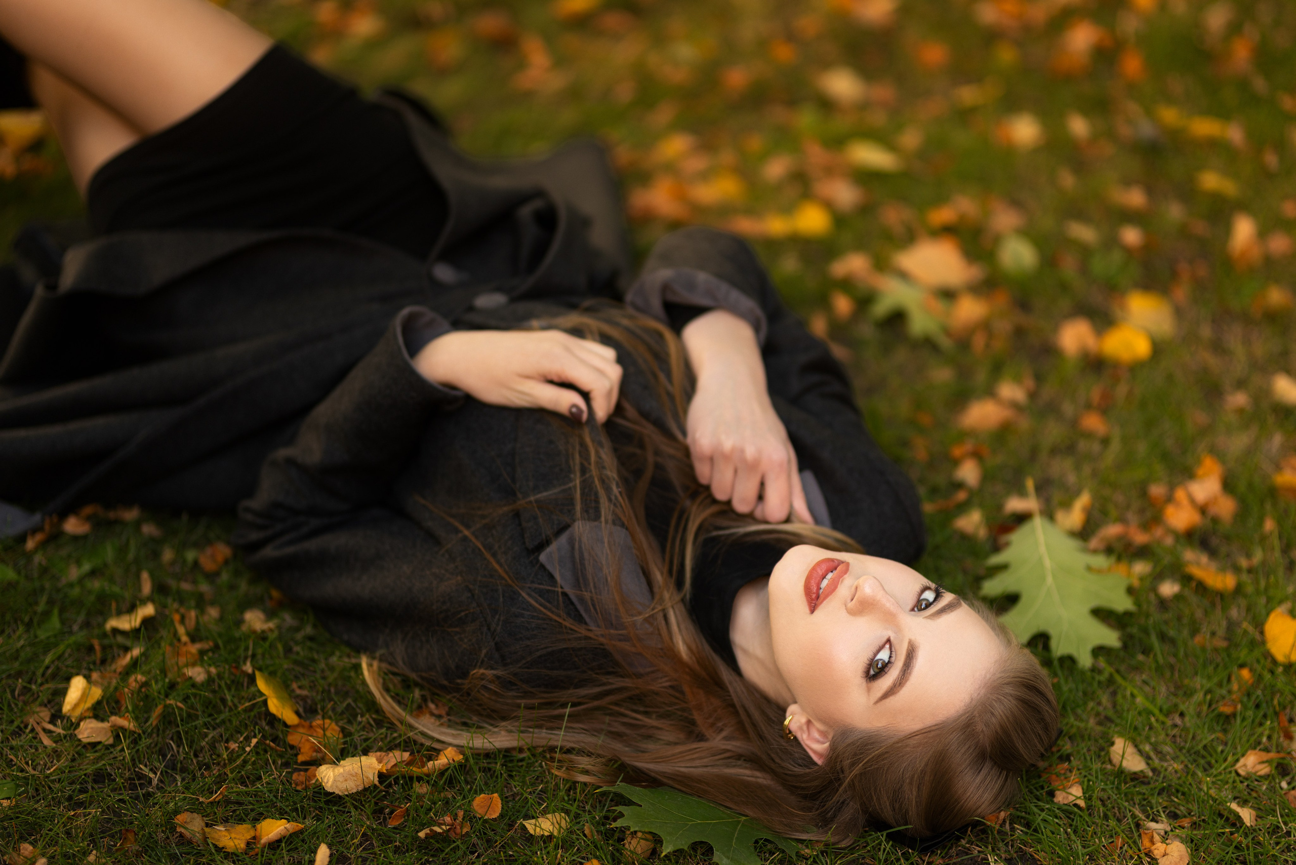 Осенний фотосет с Ксенией в формате для «себя». Дмитрий Шульгин, портретный фотограф в Воронеже