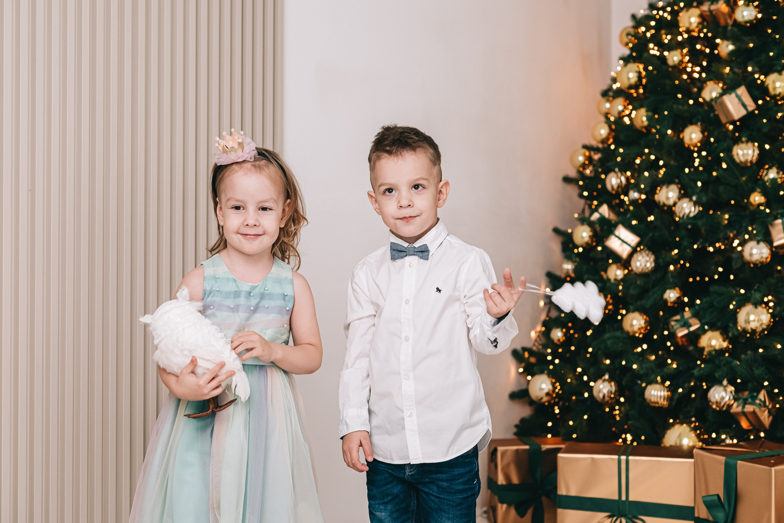 Новогодняя семейная фотосессия Кемерово