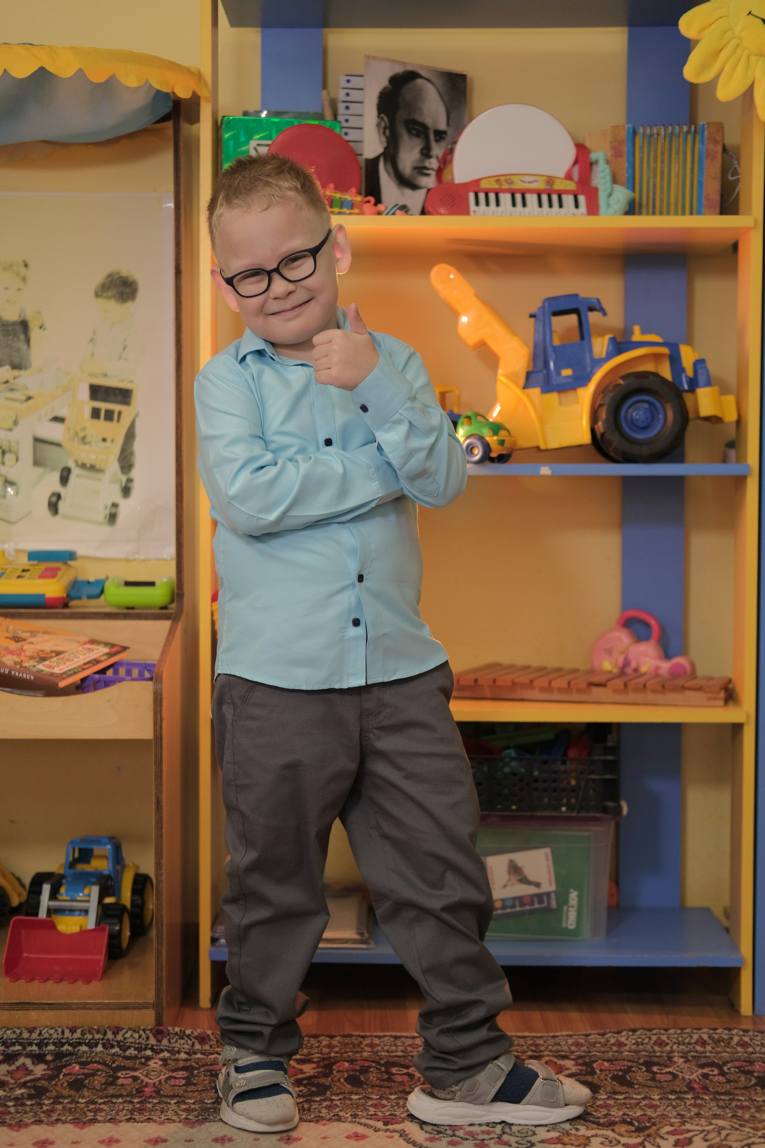 Детский сад портреты 2025. Лиза Рязанцева