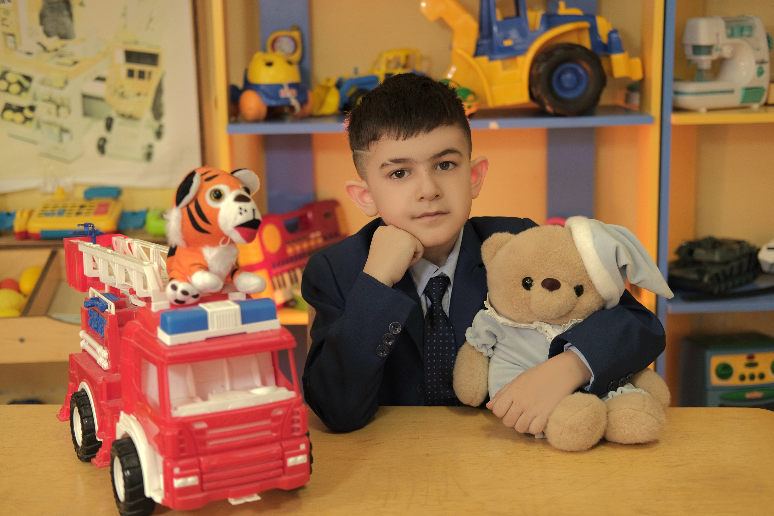 Детский сад портреты 2025. Лиза Рязанцева