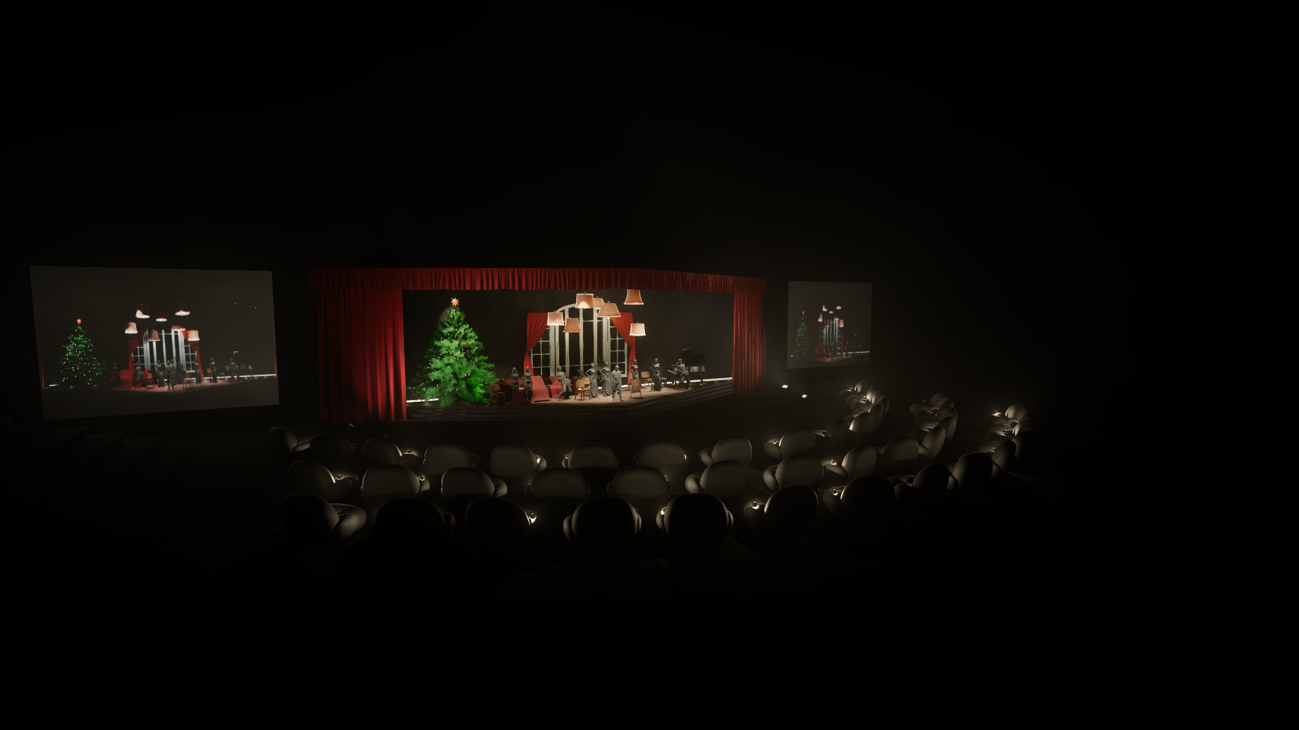 CHRISTMAS LAMPS. OOPS TEAM