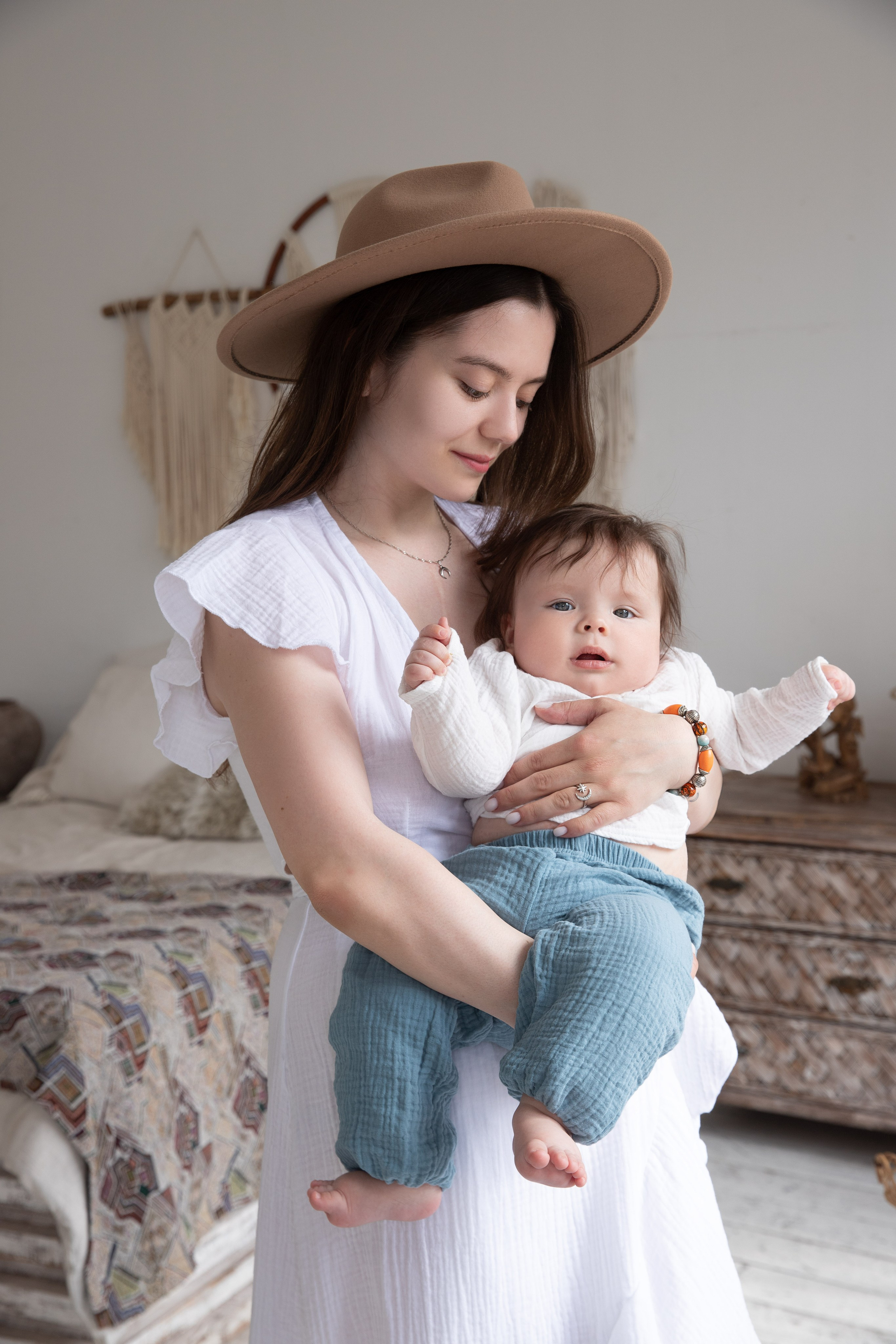 Лана с малышом. Свадебный и портретный фотограф в Москве Мария Кравченко
