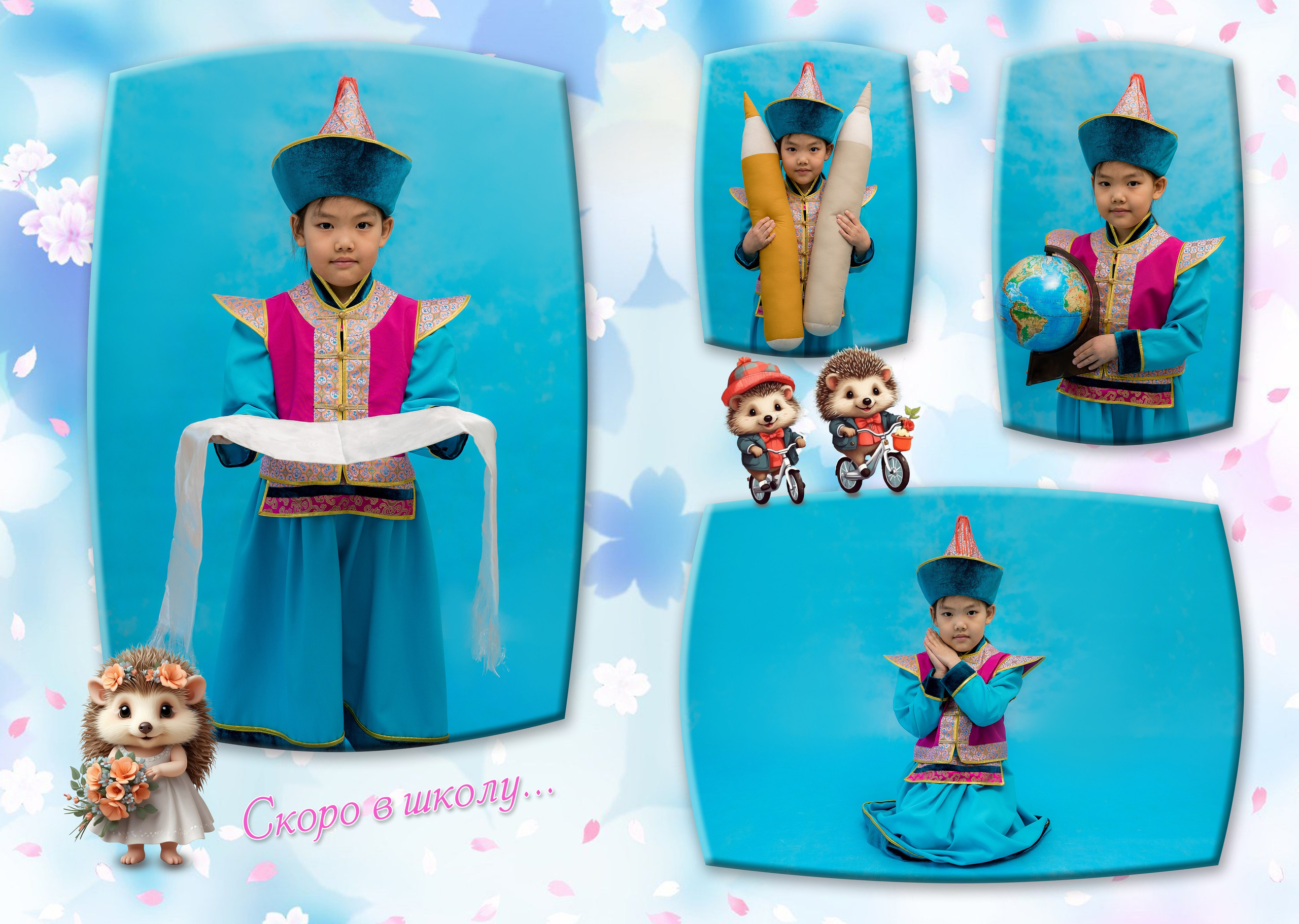 Выпускные альбомы детский сад. Фотостудия Малина в городе Улан-Удэ. Фотограф Ирина Жарникова