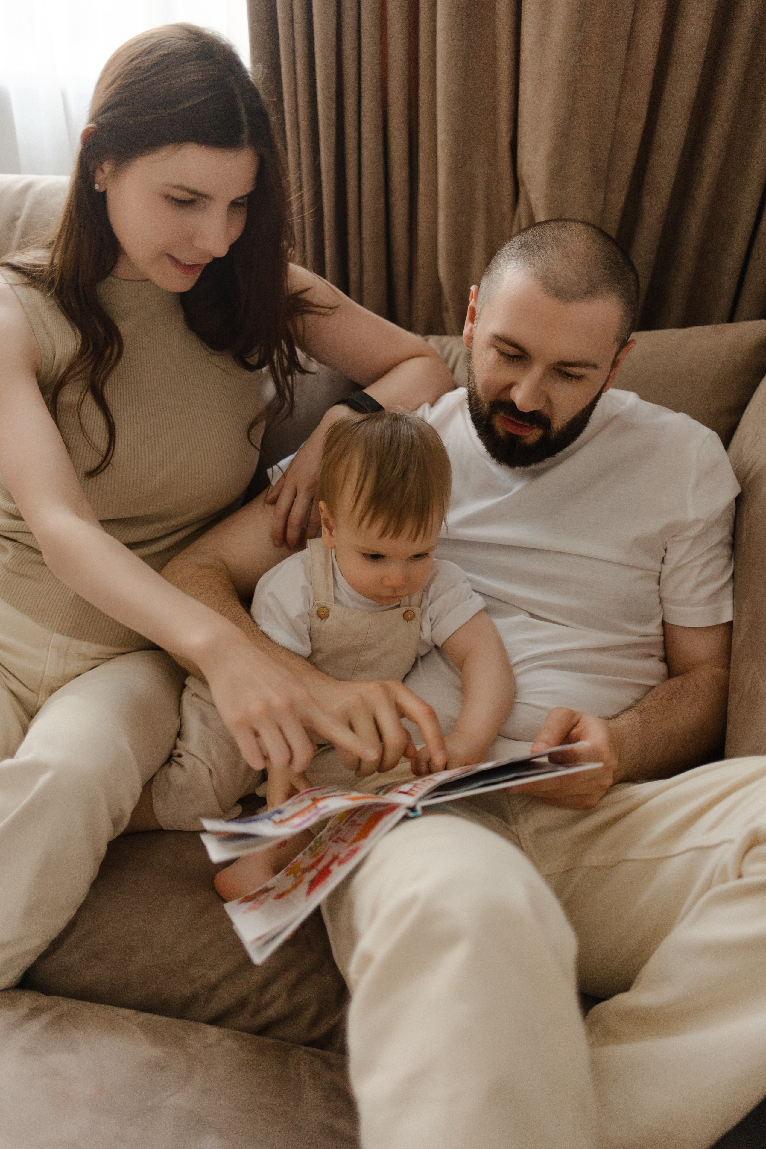 1 год. Семейный и детский фотограф в Москве Кузьмина Мария