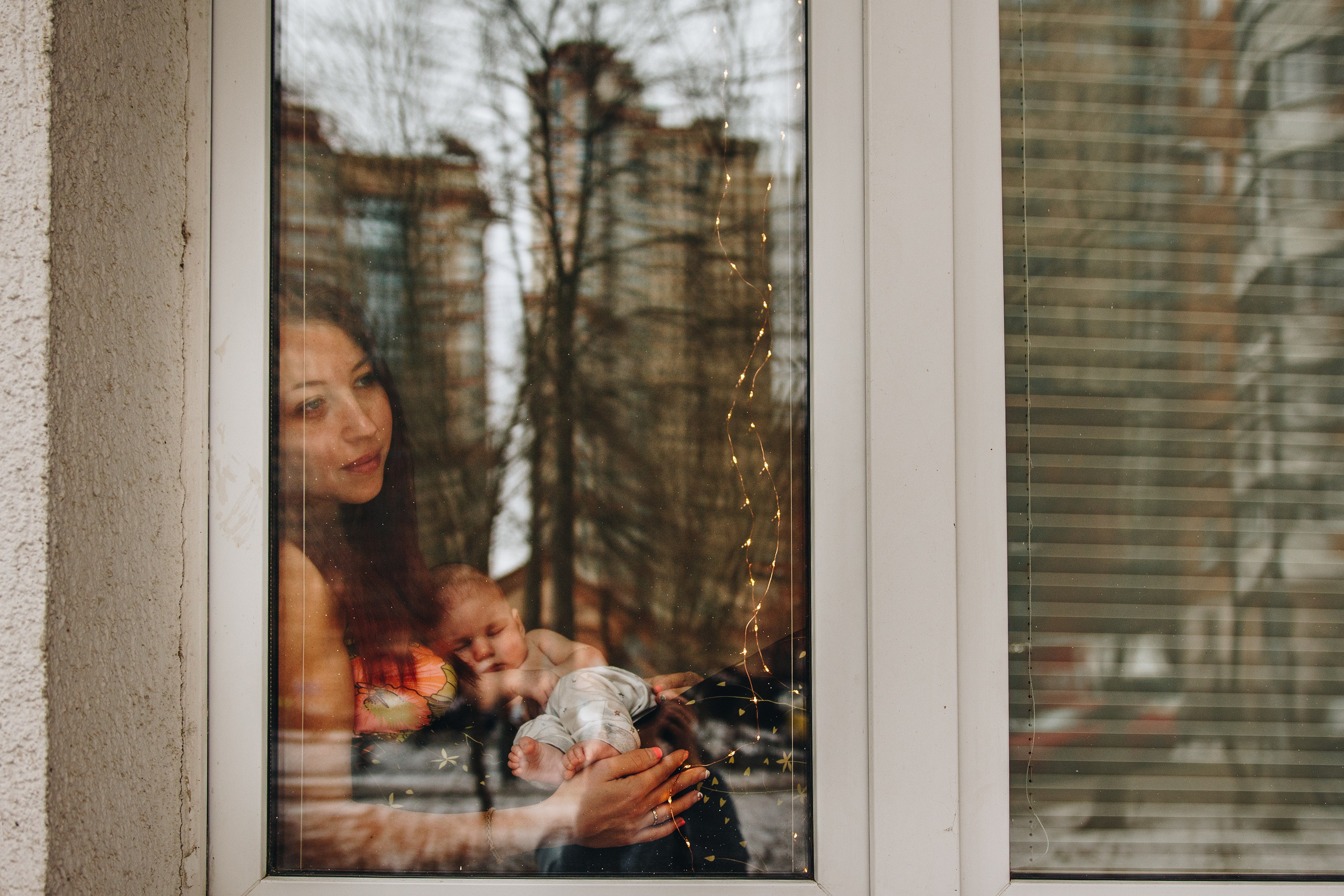 Домашняя фотосессия с новорожденным. Фотограф Лебедева Наталья