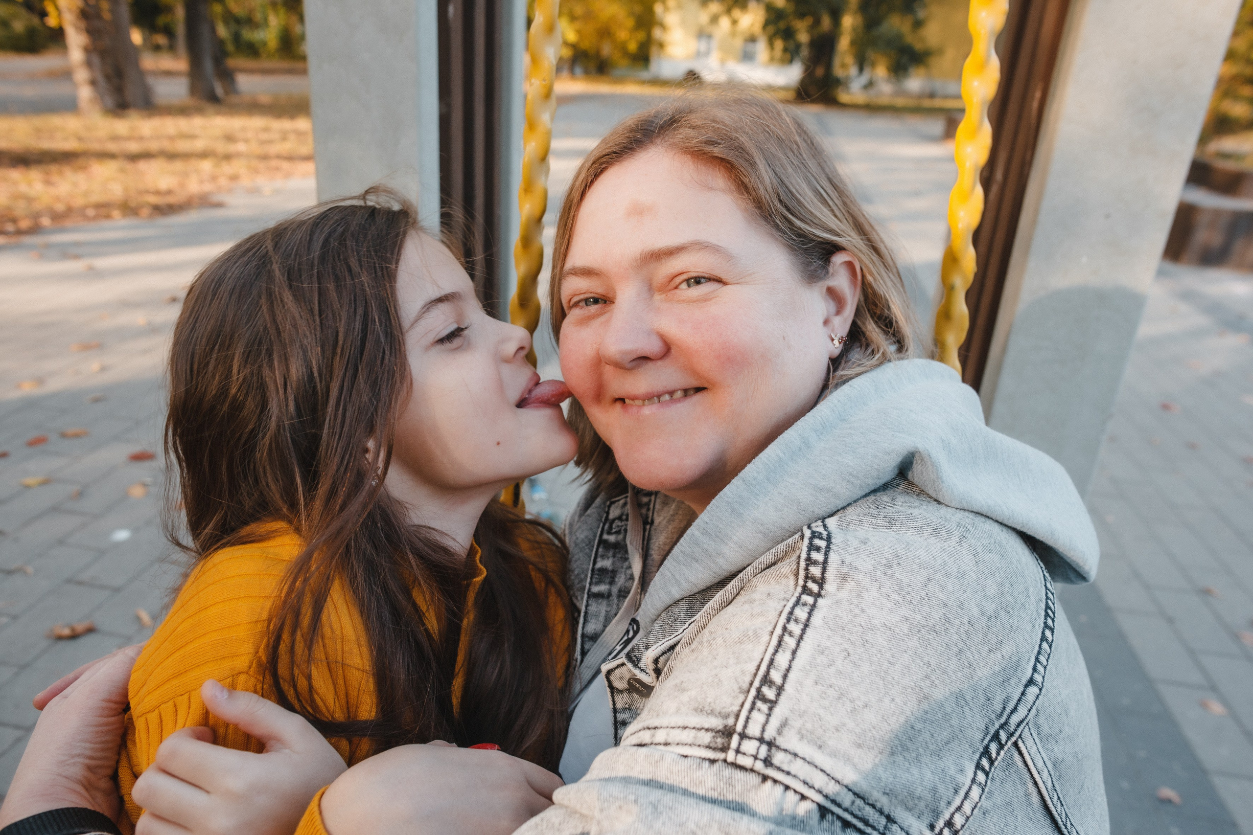 Осенний детский портрет (прогулка). Портретный и репортажный фотограф в Москве, Ольга Ларема