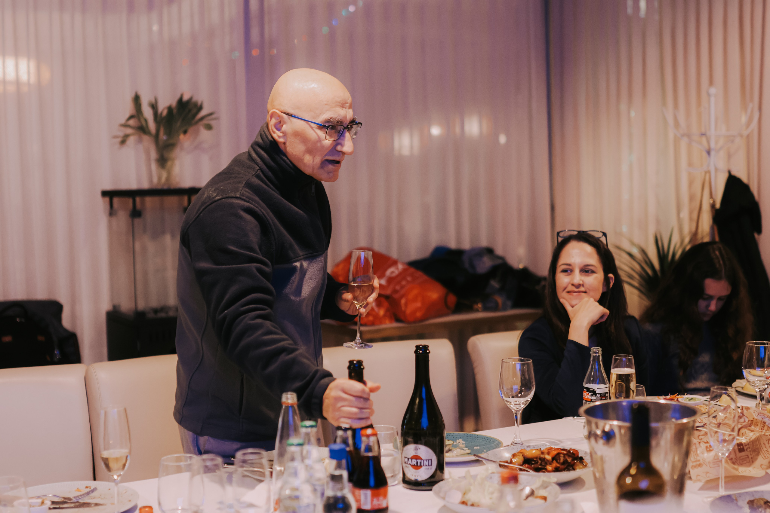 Engagement dinner, Bat Yam | December 2025. Photographer in Israel Alice Milchin