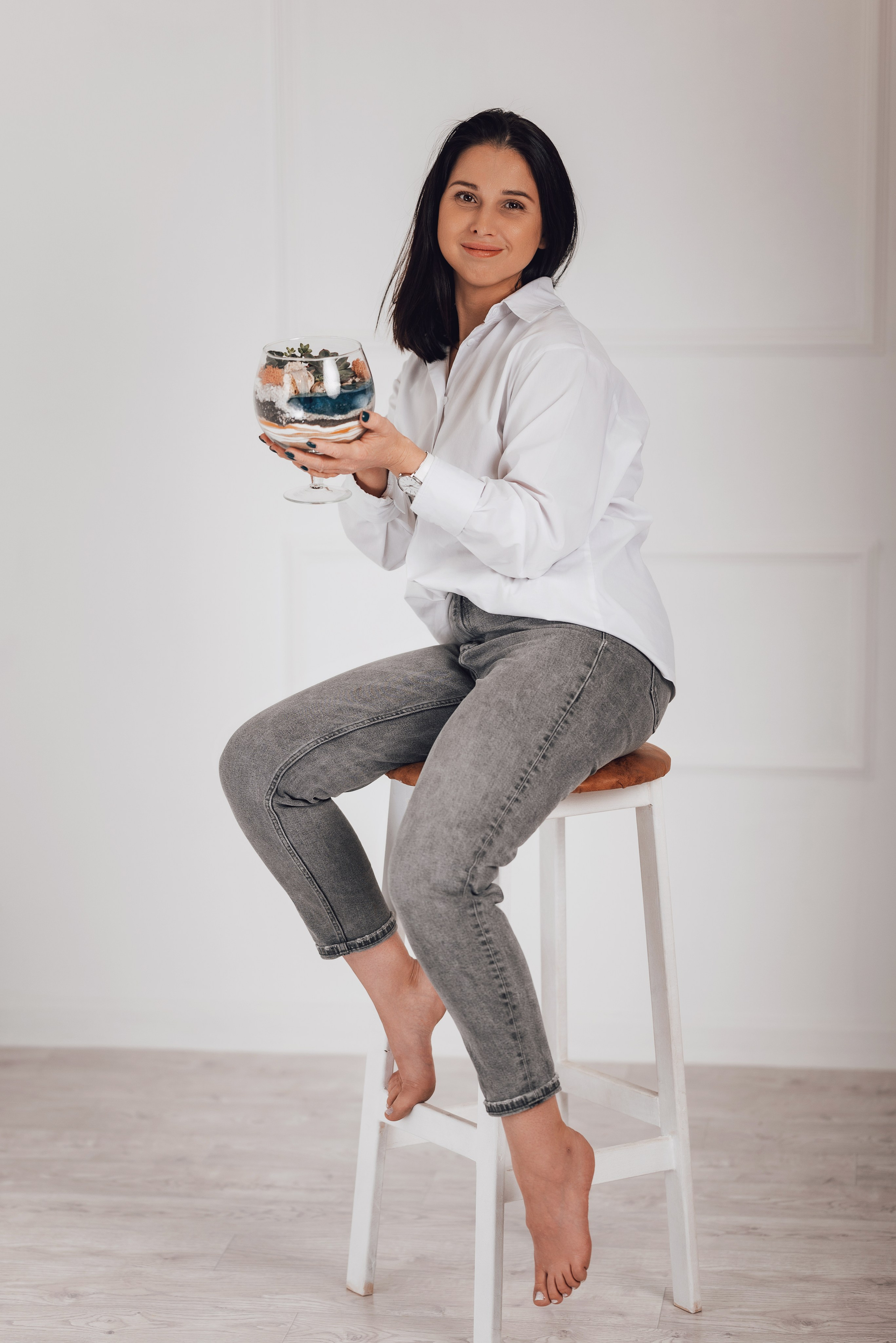 Контент-съемка для флориста. Фотограф Екатерина Шишкина. Питкяранта. Карелия