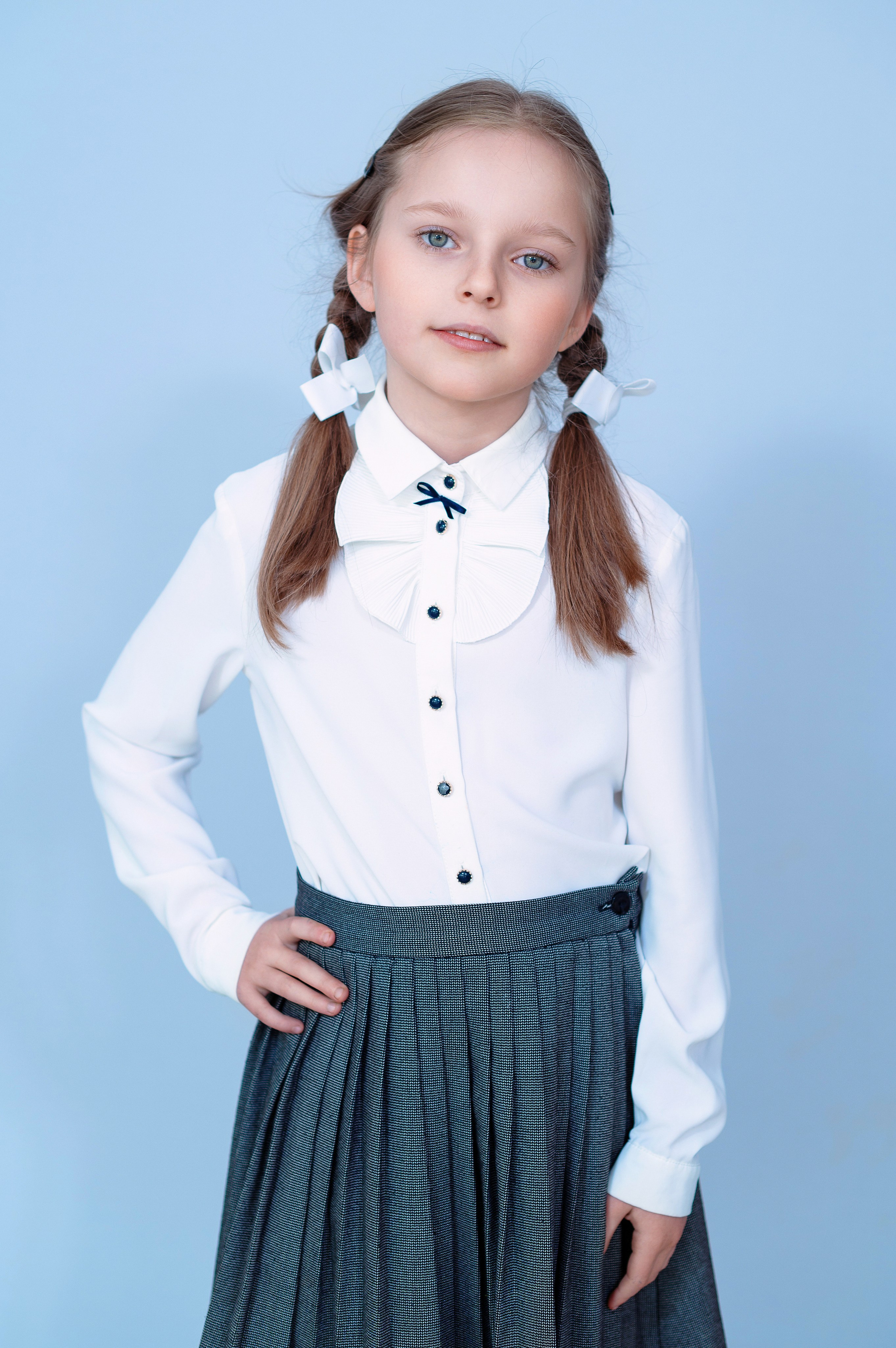 Портрет и виньетка класса. Выпускной школьный альбом в Москве / Школьный фотограф Юлия Михайленко