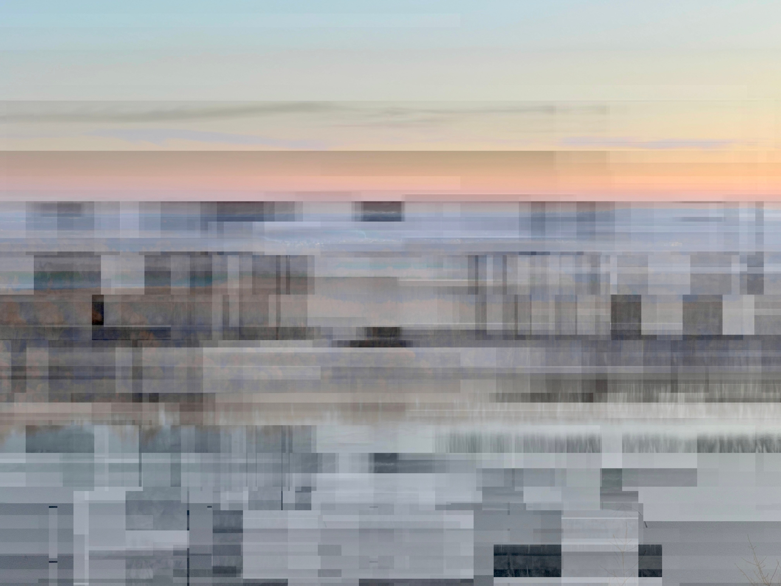 Водная гладь и её отражения. MEMORY in NATURE | digital art gallery