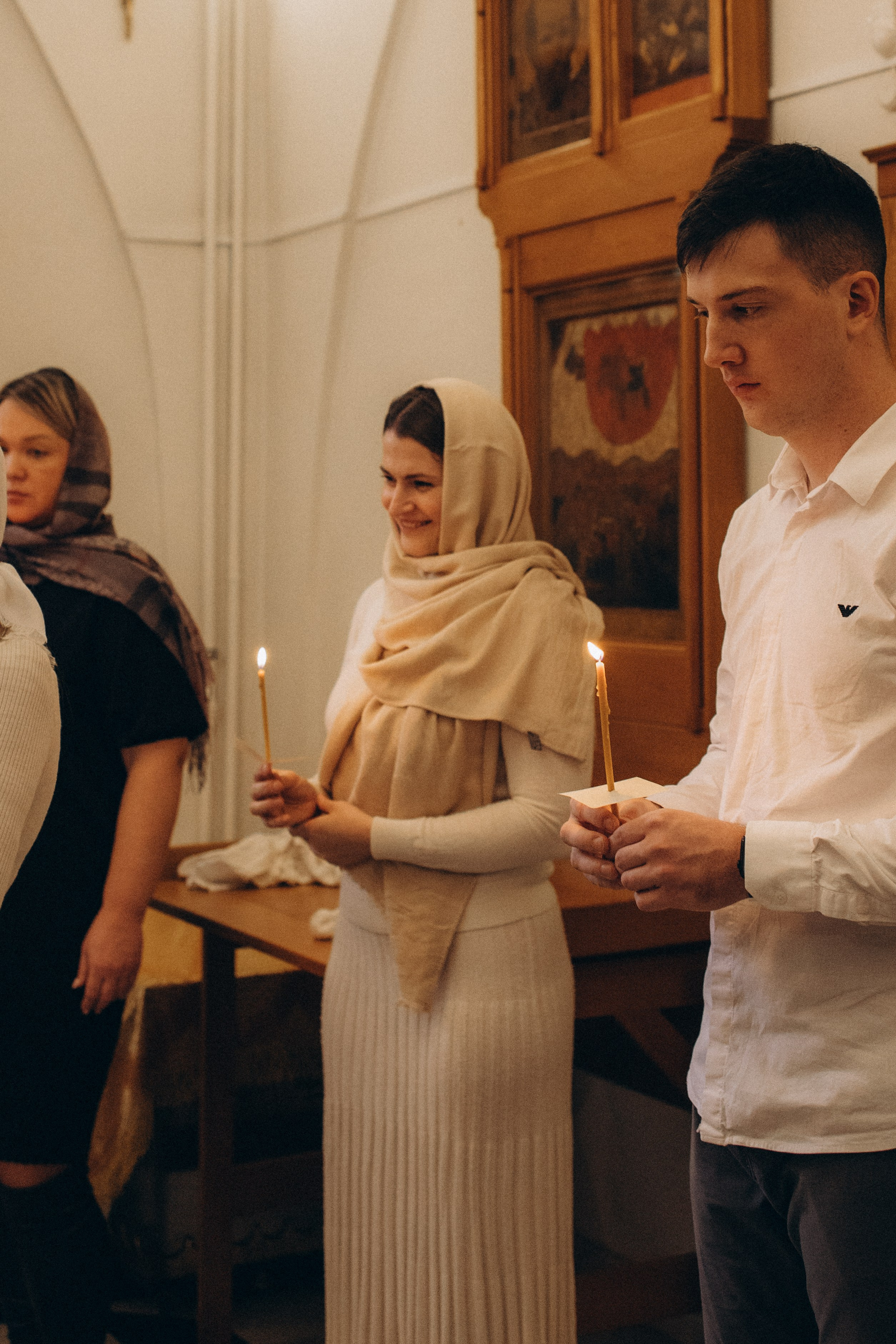 Крещение Надежды. Семейный фотограф Москва Наталия Осьмакова