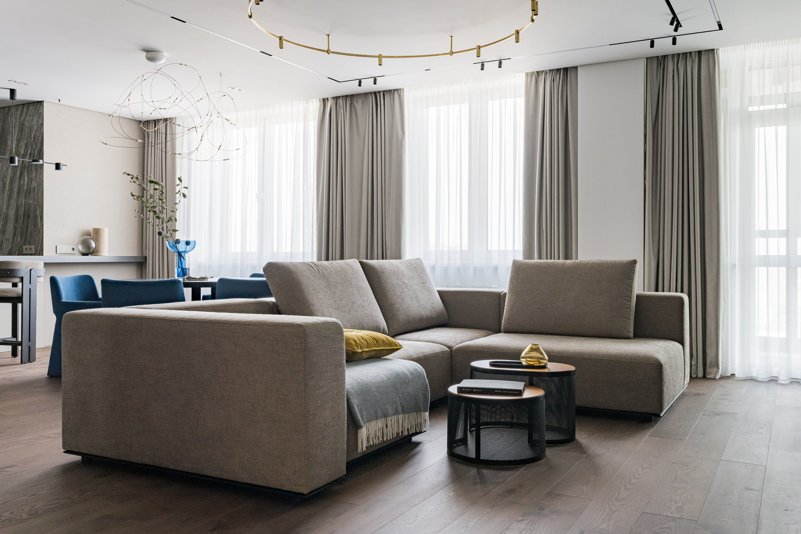 ЖК Вернисаж. Дизайн студия The IDF. Мебель на заказ