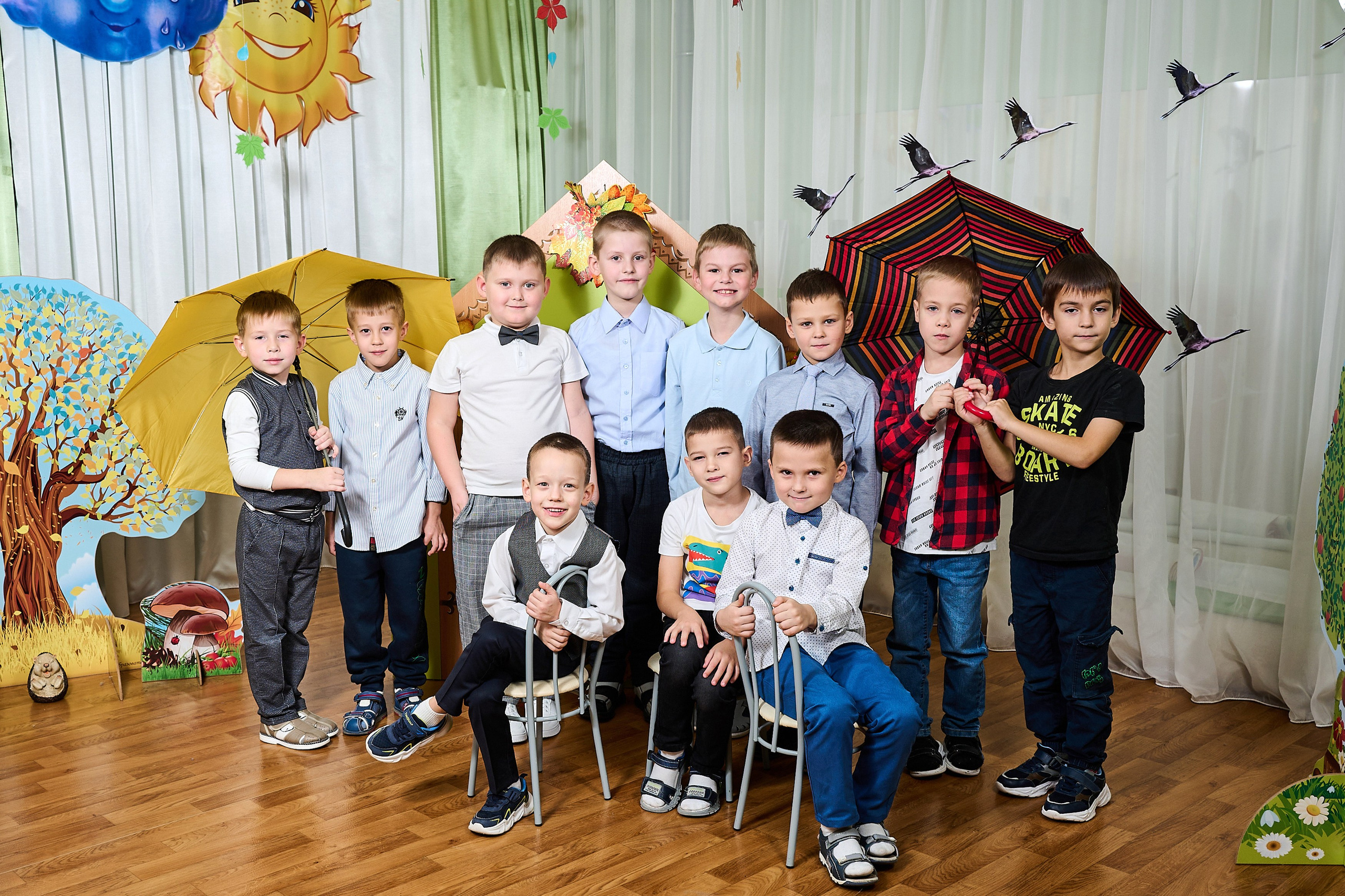 Групповые и общие фотографии. Детский сад. Выпускные альбомы. Предметная и контент съёмка. Фотостудия Klass