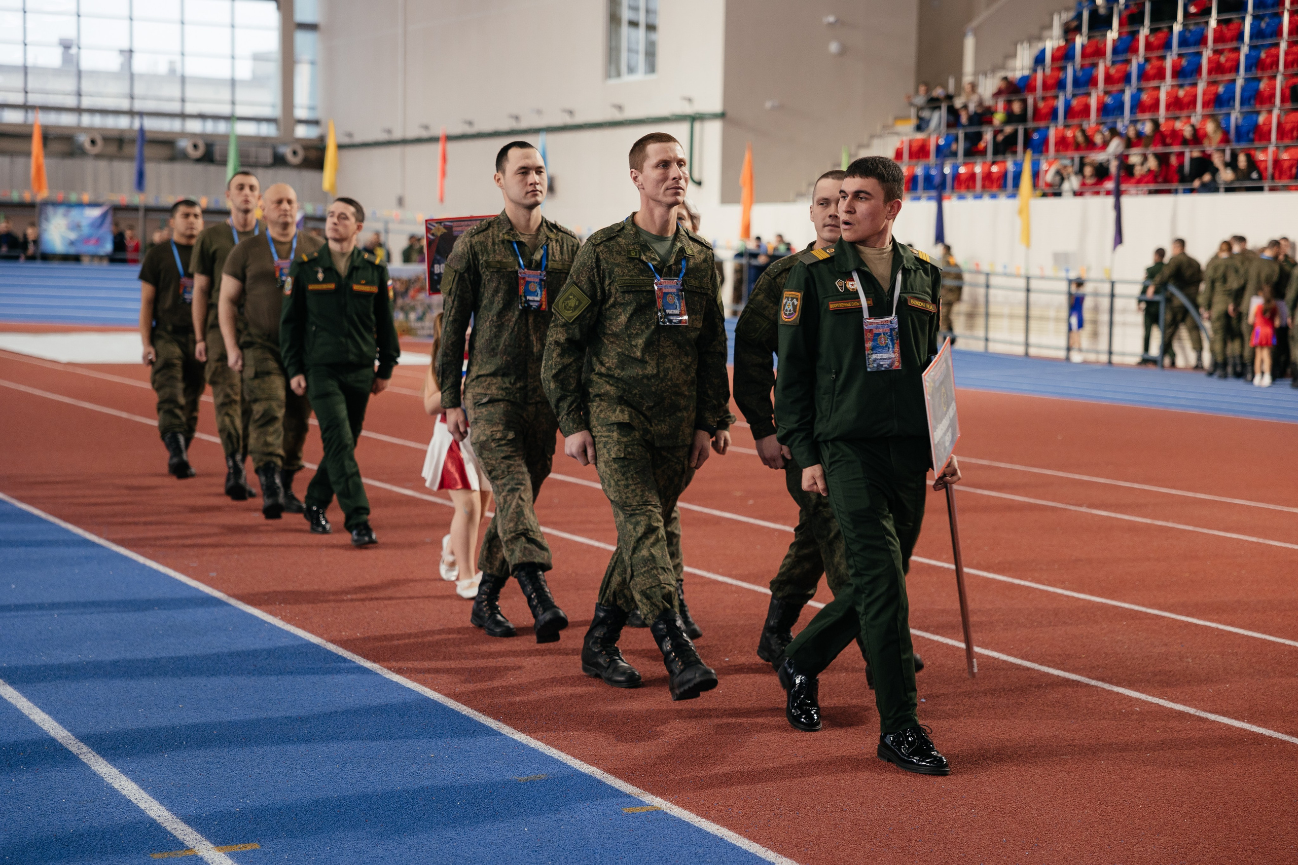 Манеж соревнования. Фотограф Крохин Олег