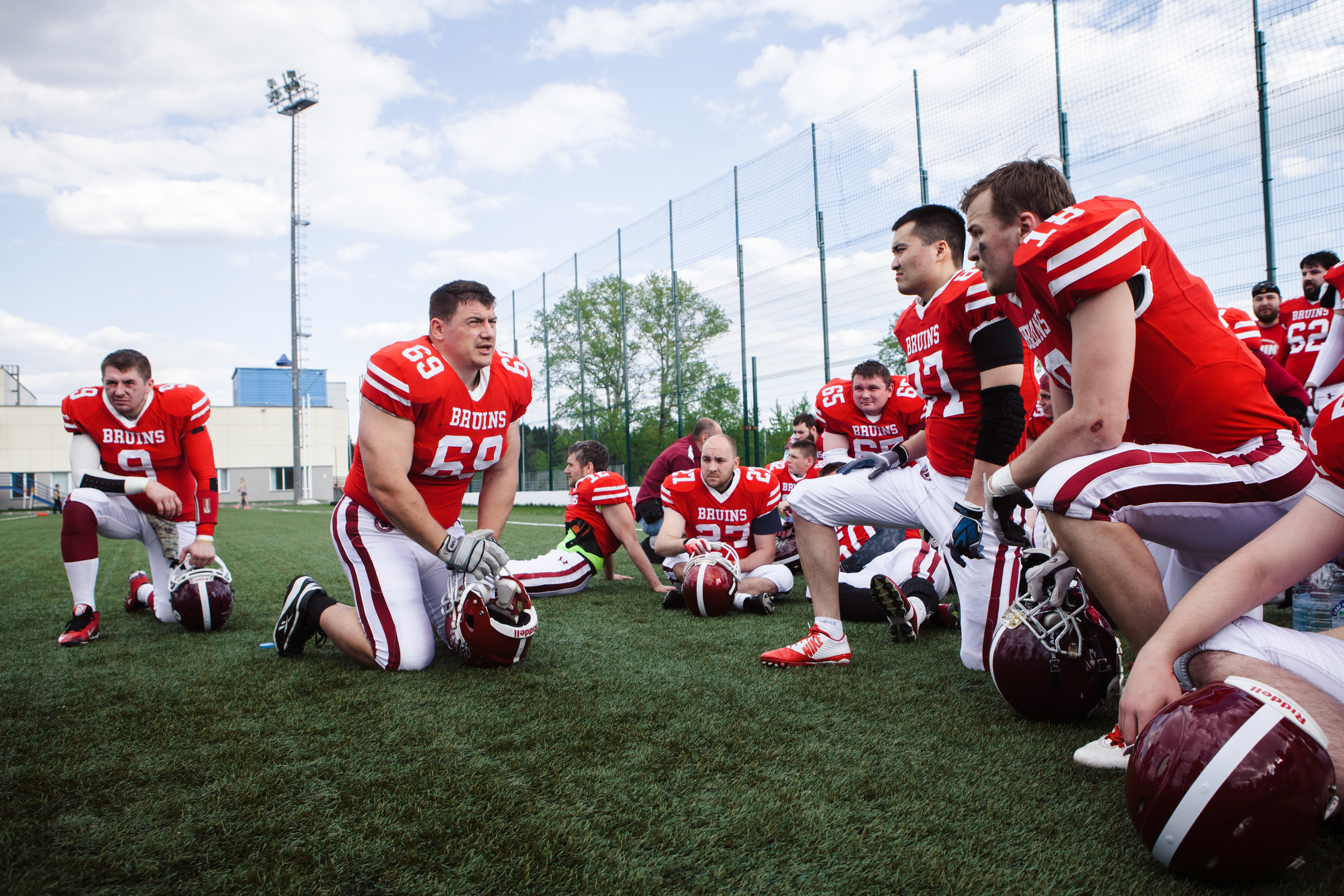 Американский футбол. Фотограф Дмитрий Тур — профессиональная фотосъемка мероприятий и портретов в Москве и Московской области