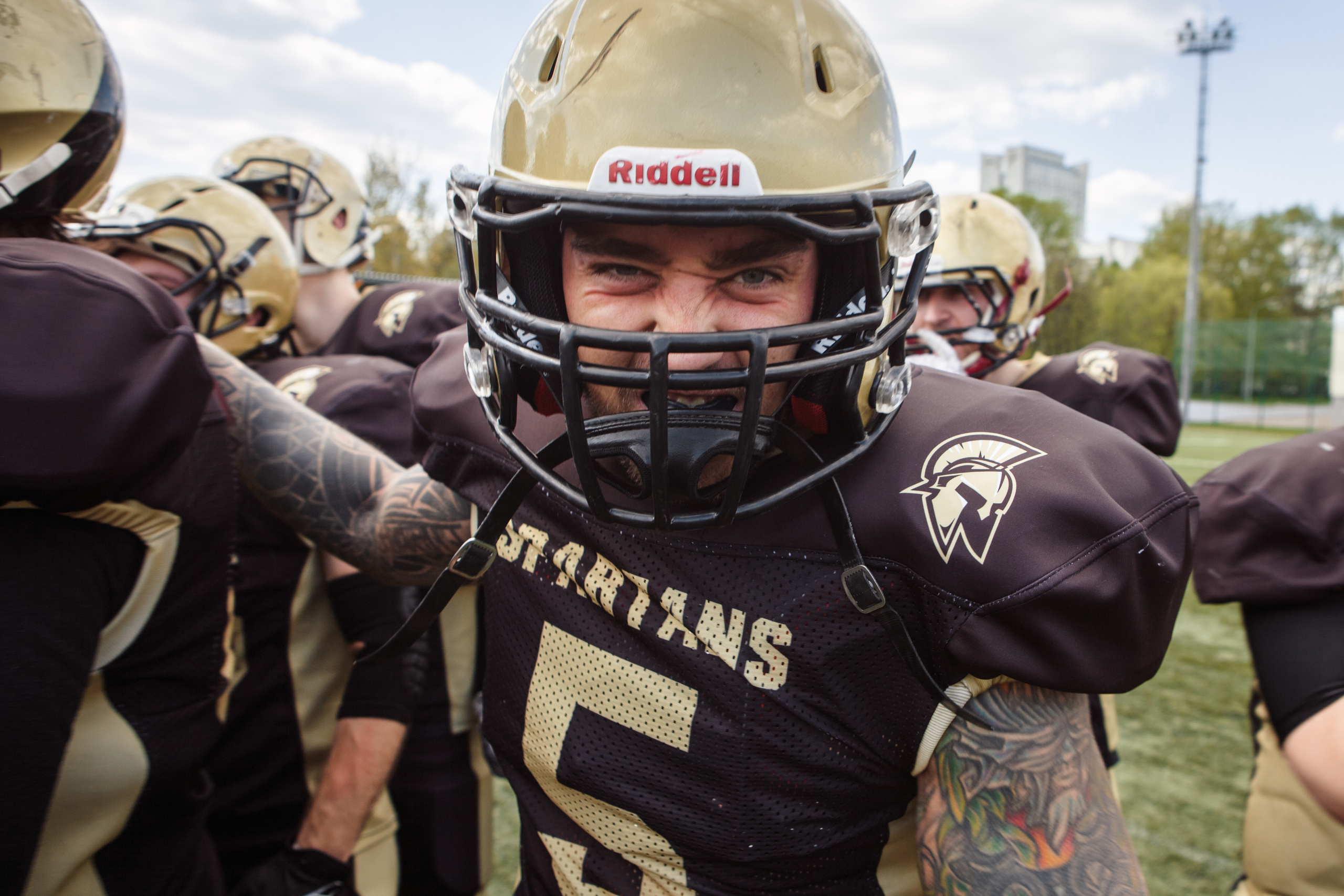 Американский футбол. Фотограф Дмитрий Тур — профессиональная фотосъемка мероприятий и портретов в Москве и Московской области