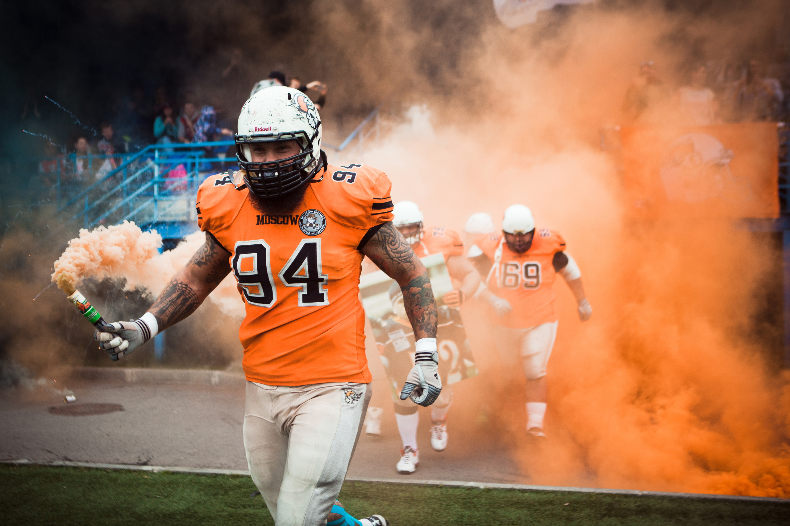 Американский футбол. Фотограф Дмитрий Тур — профессиональная фотосъемка мероприятий и портретов в Москве и Московской области