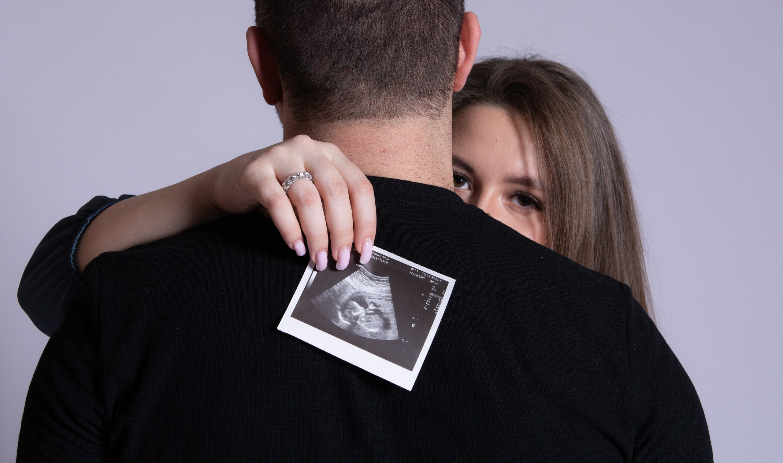 С супругом в минимализме. Фотосессия беременности — Крылова Натали — Москва