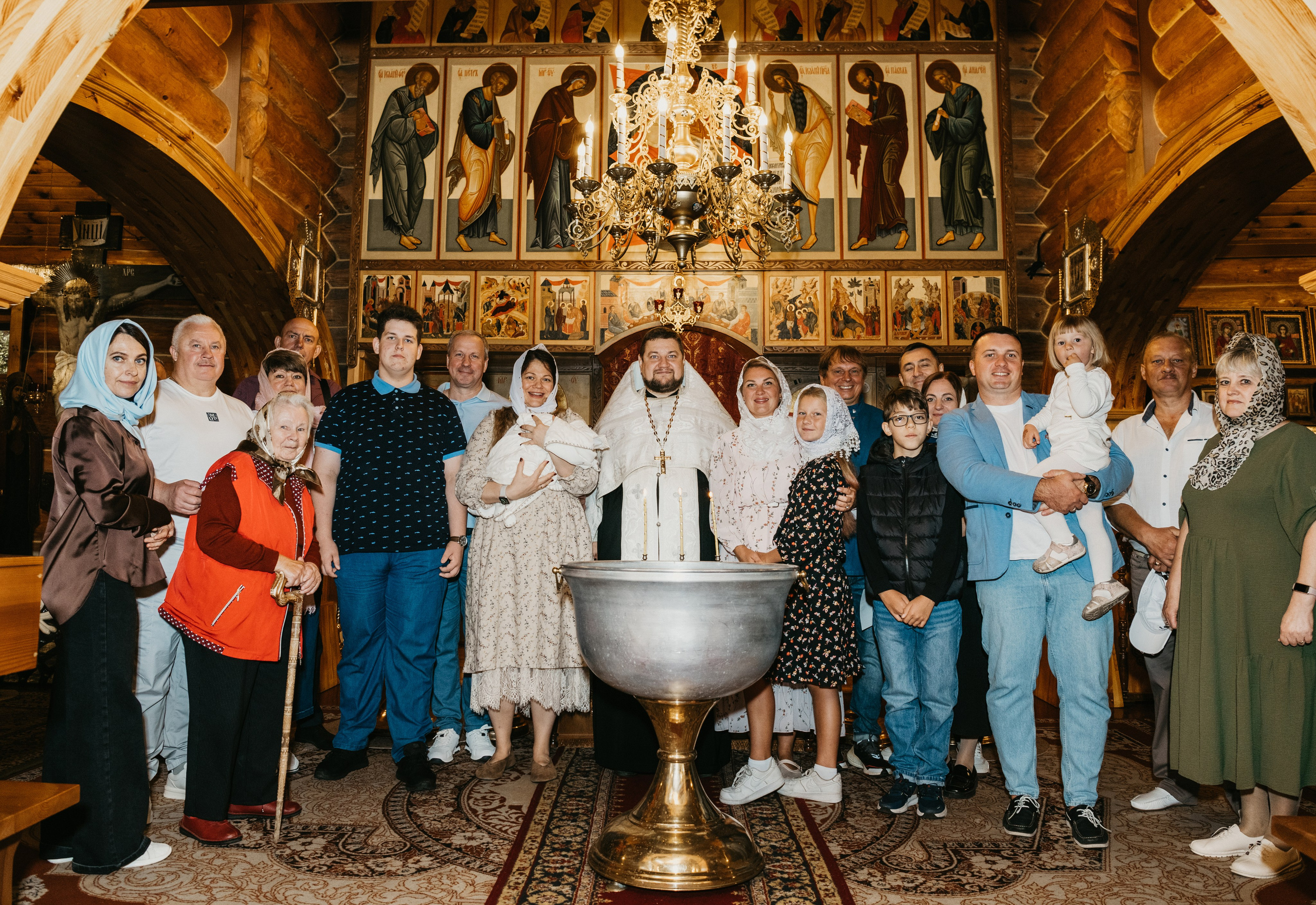 Крещение Елизаветы. Фотограф на выписку из роддома в Москве и МО