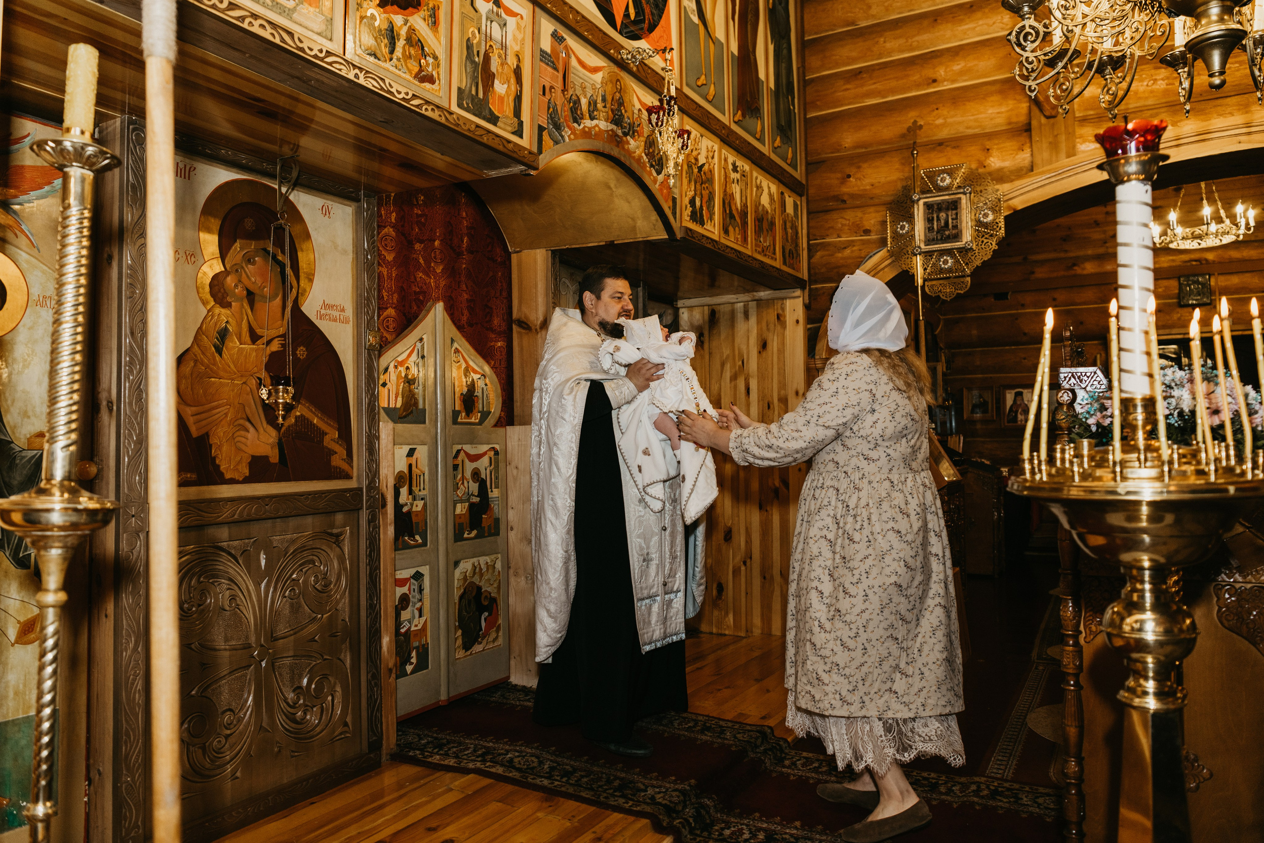 Крещение Елизаветы. Фотограф на выписку из роддома в Москве и МО