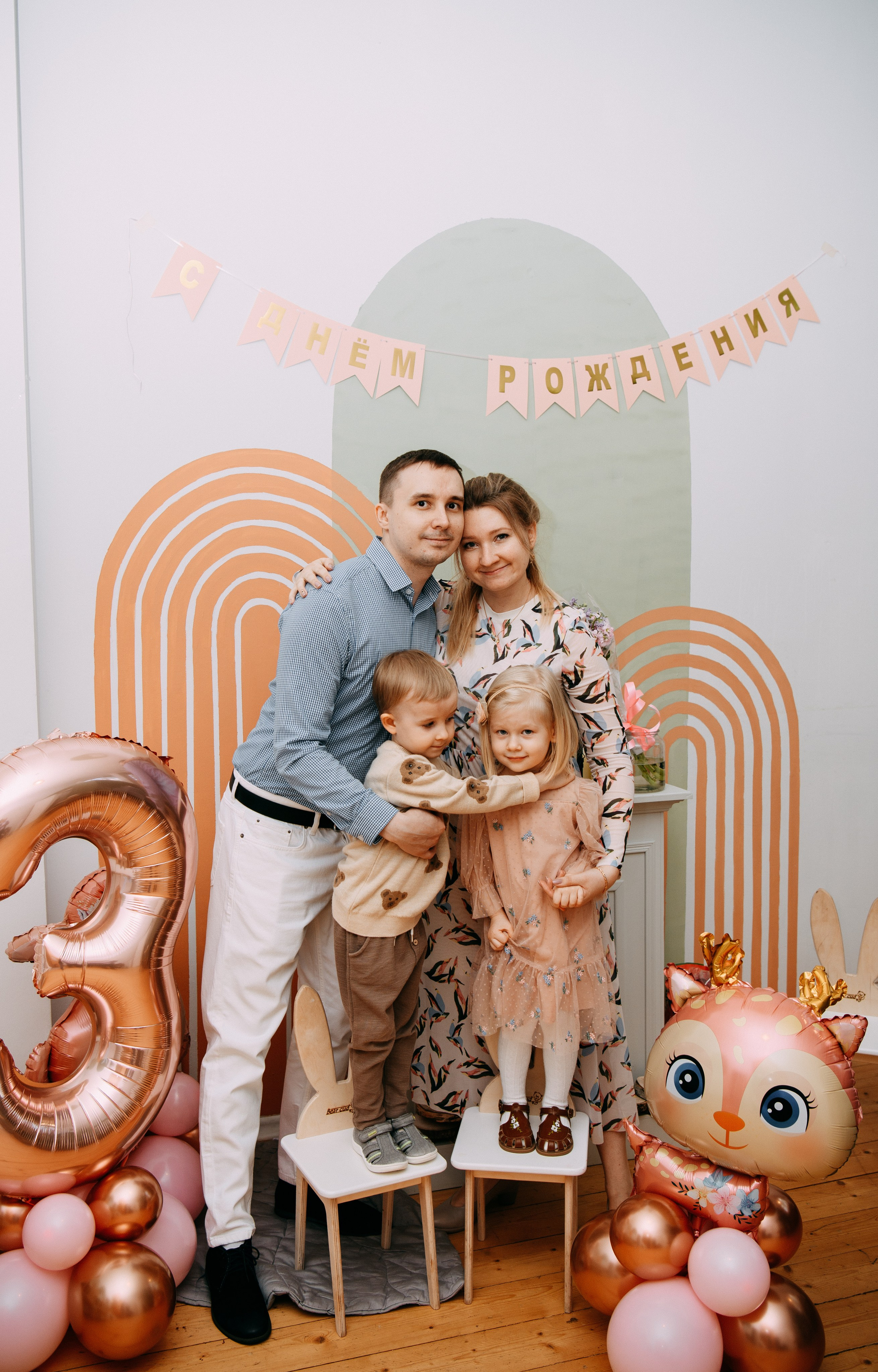 День рождения Анны Павловны. Фотограф на выписку из роддома в Москве и МО