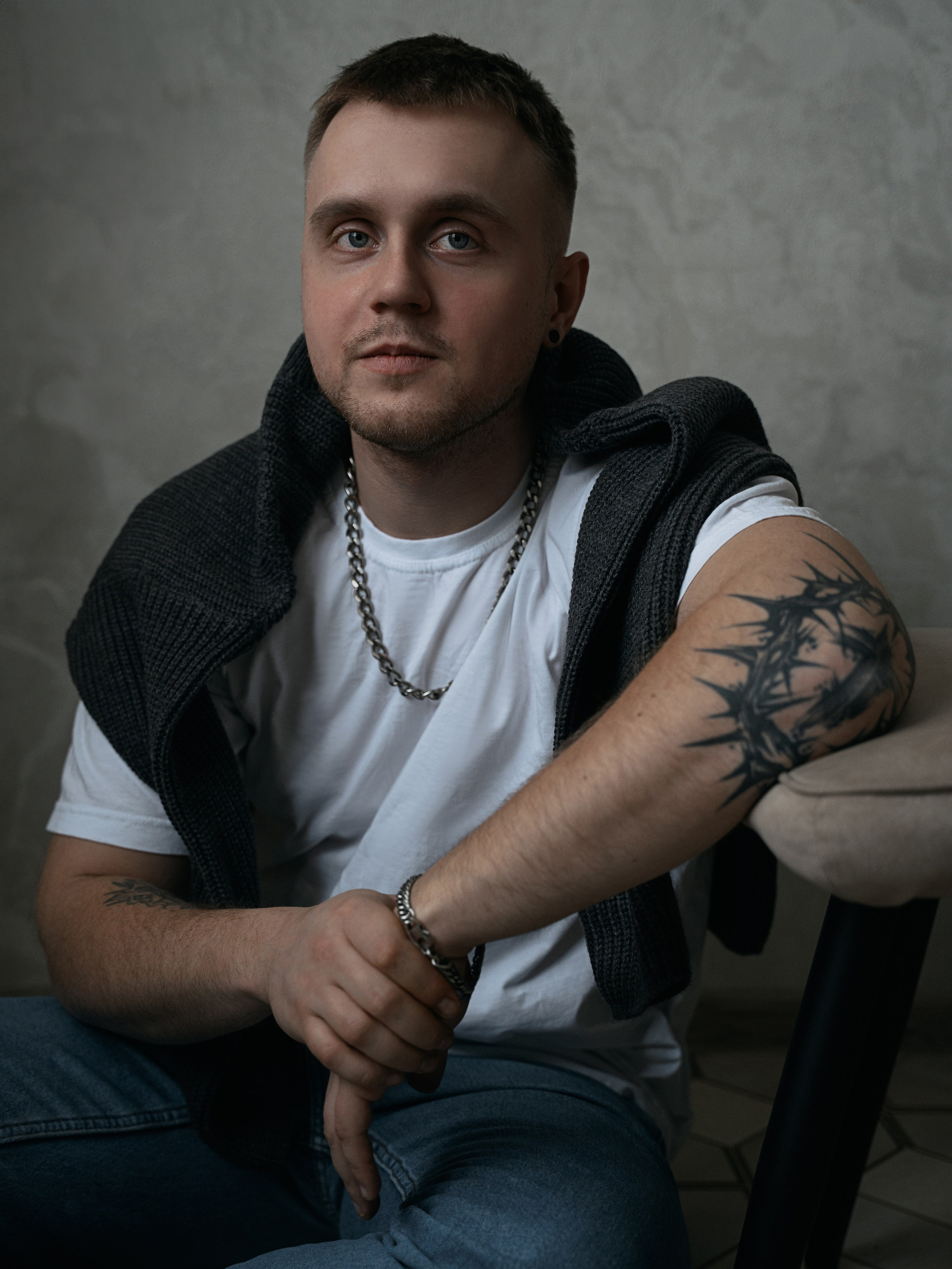 Мужской портрет. Https://andreevann.ru