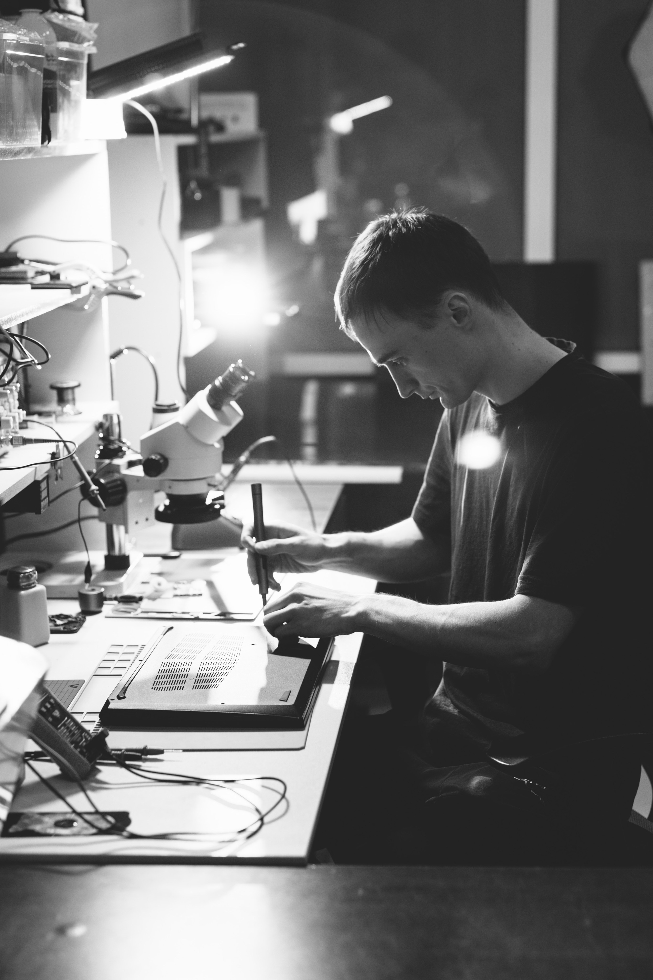 Съемка для сервисного центра Qwerty. Фотограф Улан-Удэ