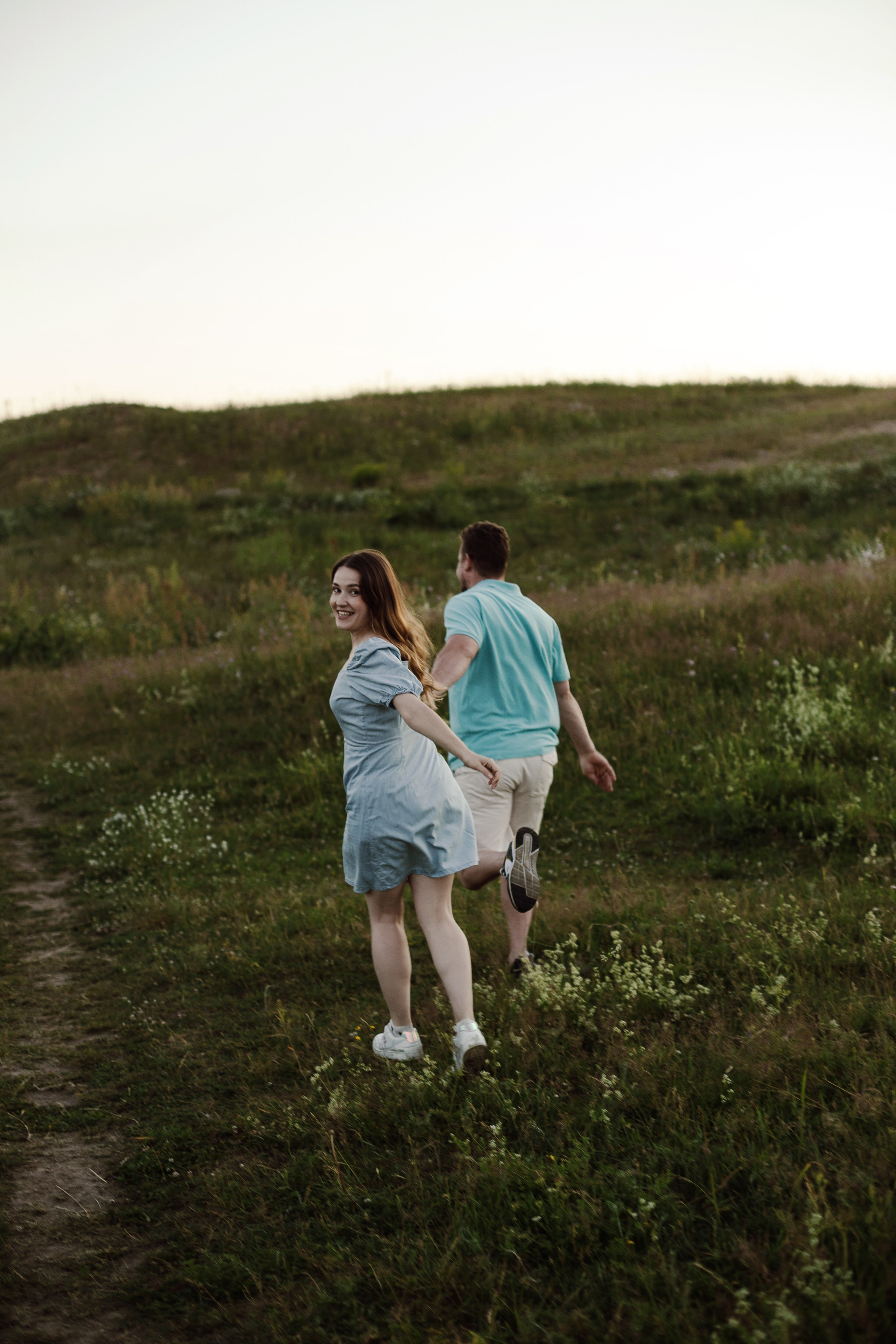 Колтушские высоты — Марина и Сергей. Портретный фотограф в Санкт-Петербурге Элина Ситникова