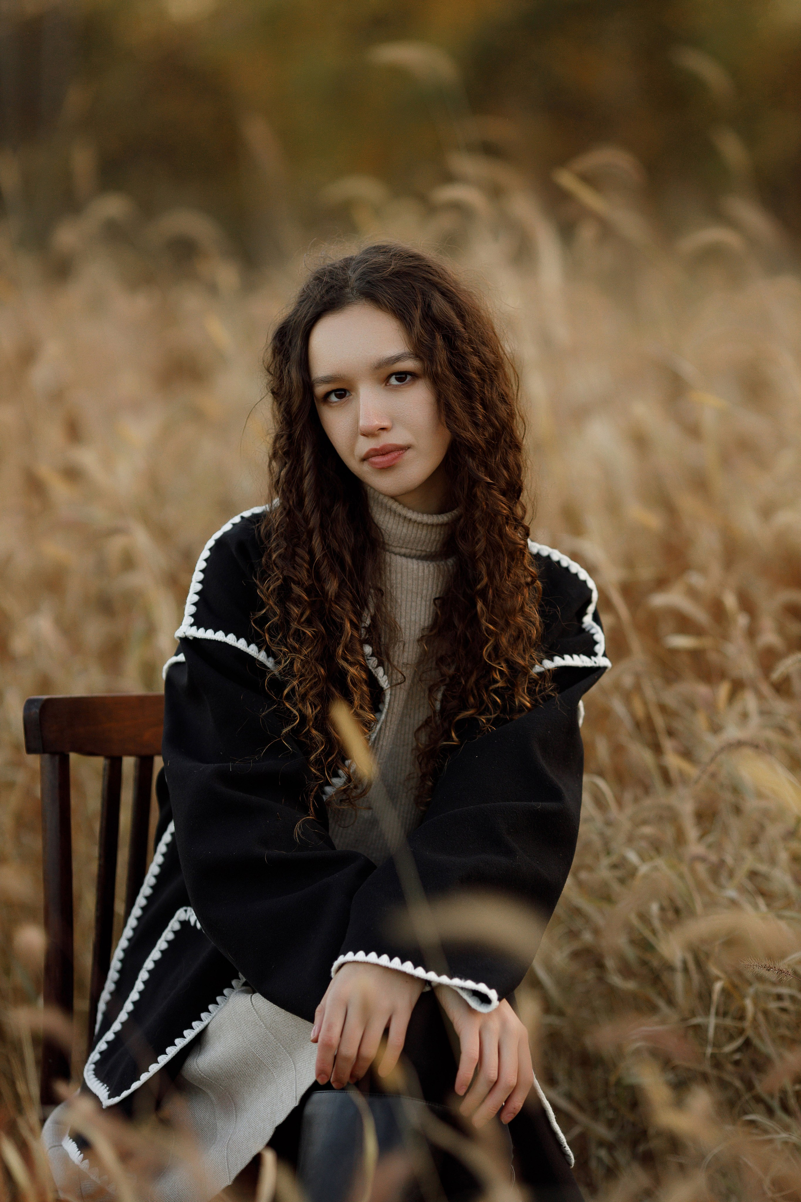 Осень 11 класс (съемка в поле). Photoalbum-vl.ru