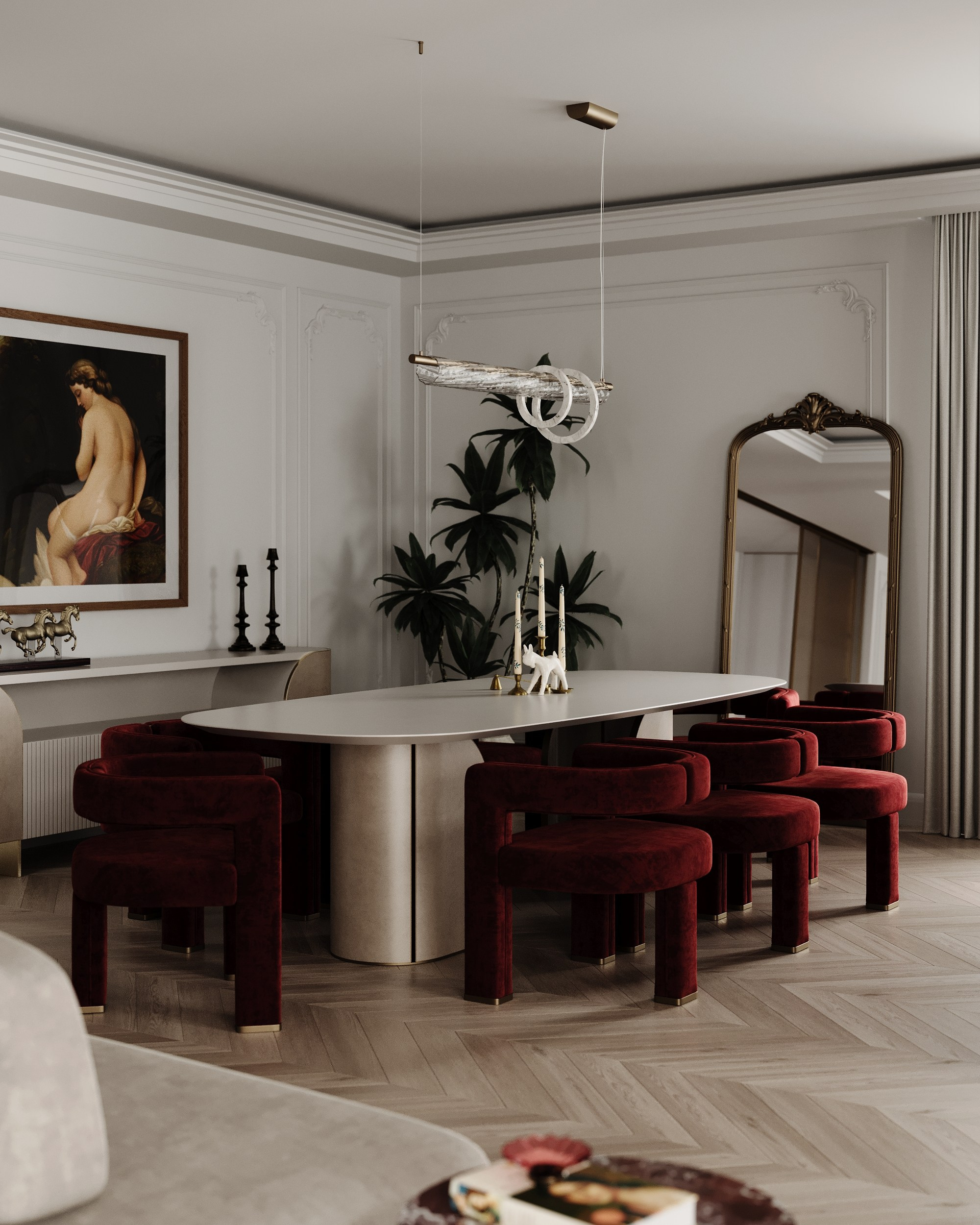 Классические интерьеры. 3D визуализатор Екатерина Минакова