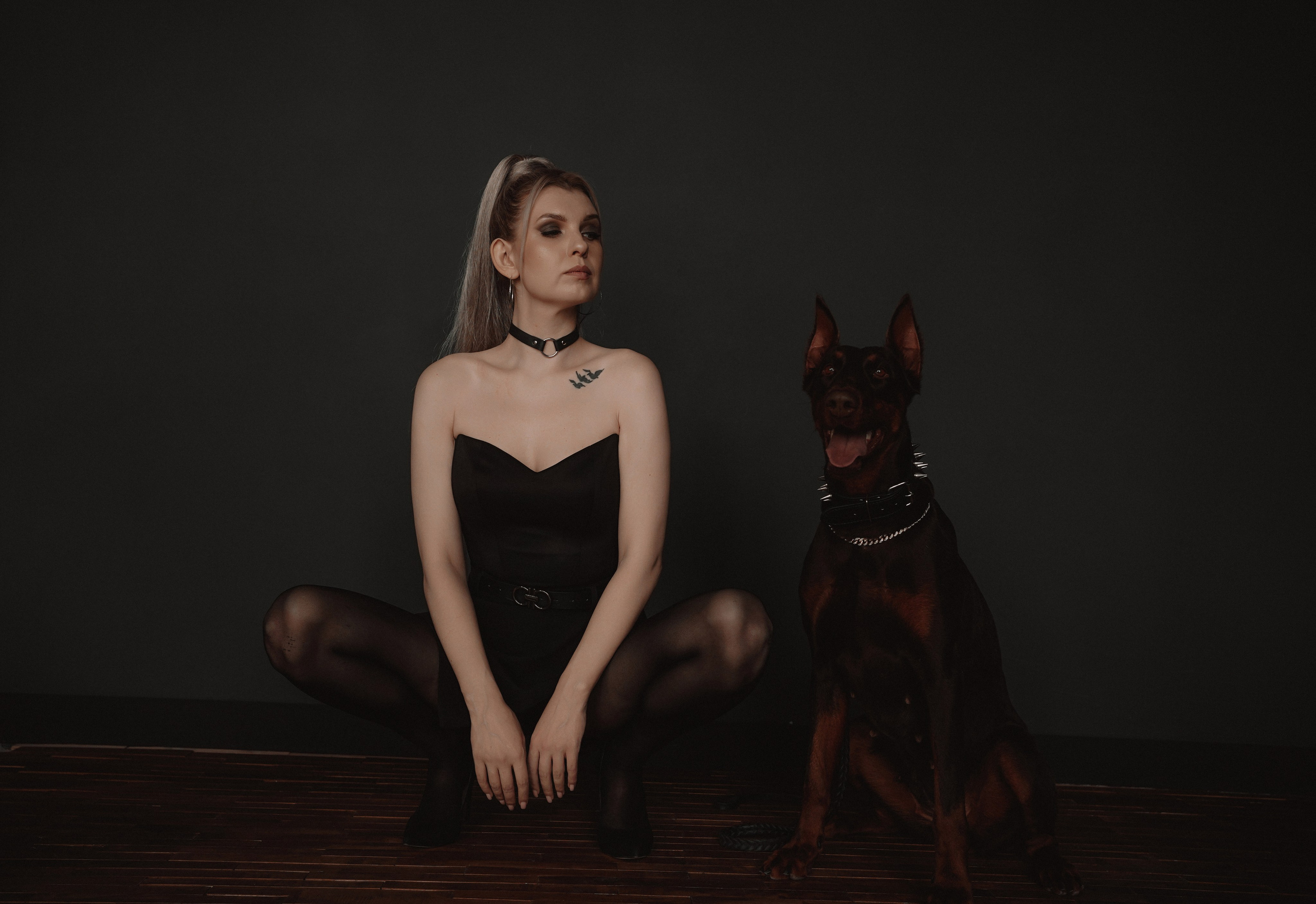 Фотосессия с собакой в Ростове-на-Дону. Женский фотограф Алёна Чёботова. Свадебный фотограф в Ростове-на-Дону. Таинство Крещения и Венчания, семейные фотосессии. Алёна Чёботова